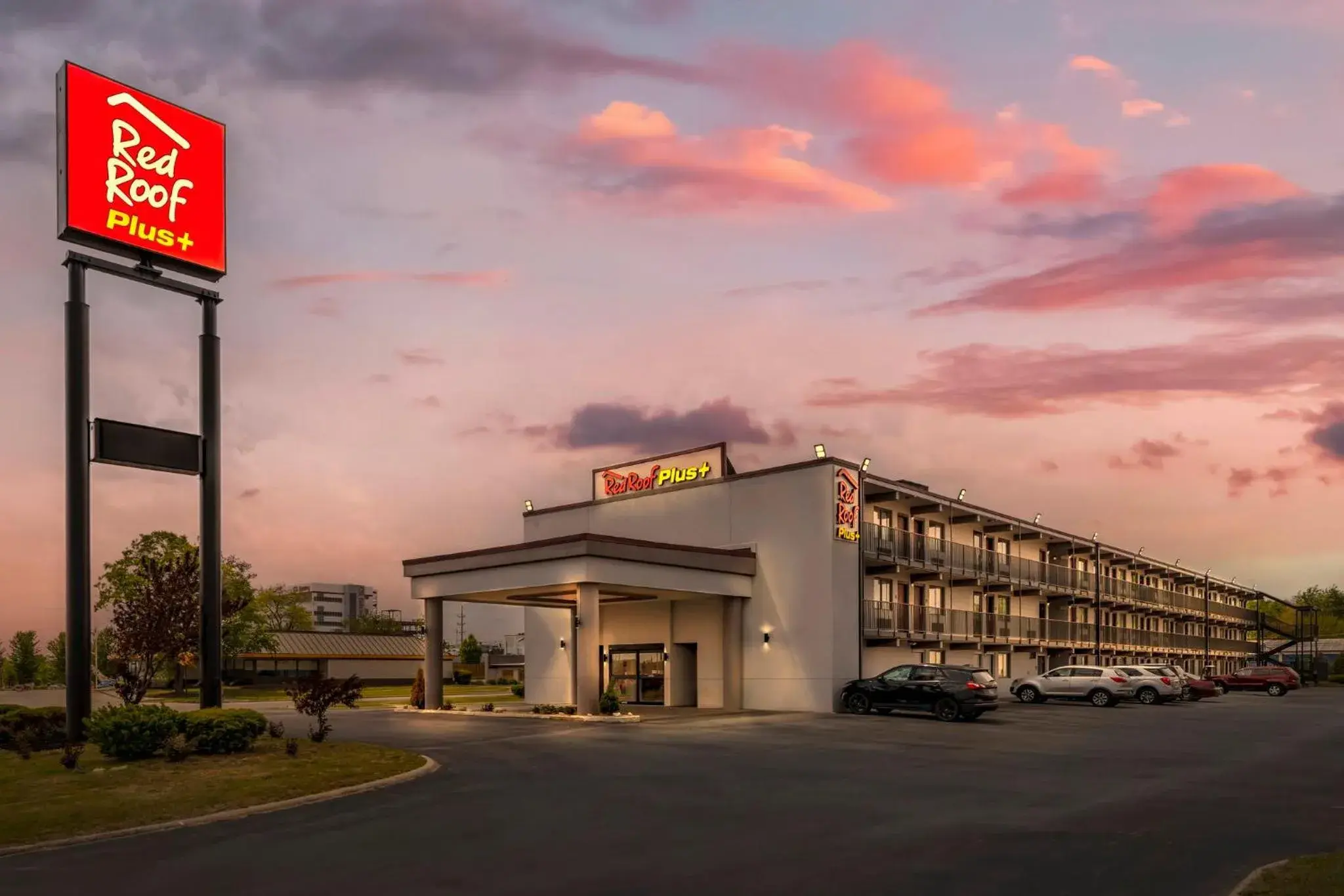 Property building in Red Roof Inn Bourbonnais Property building in Red Roof Inn Bourbonnais