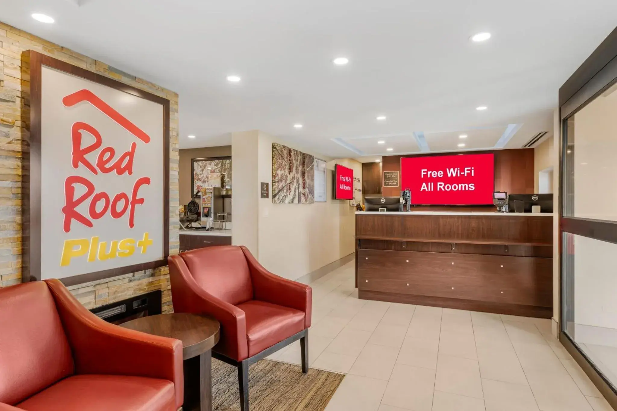 Lobby or reception in Red Roof Inn Bourbonnais Lobby or reception in Red Roof Inn Bourbonnais