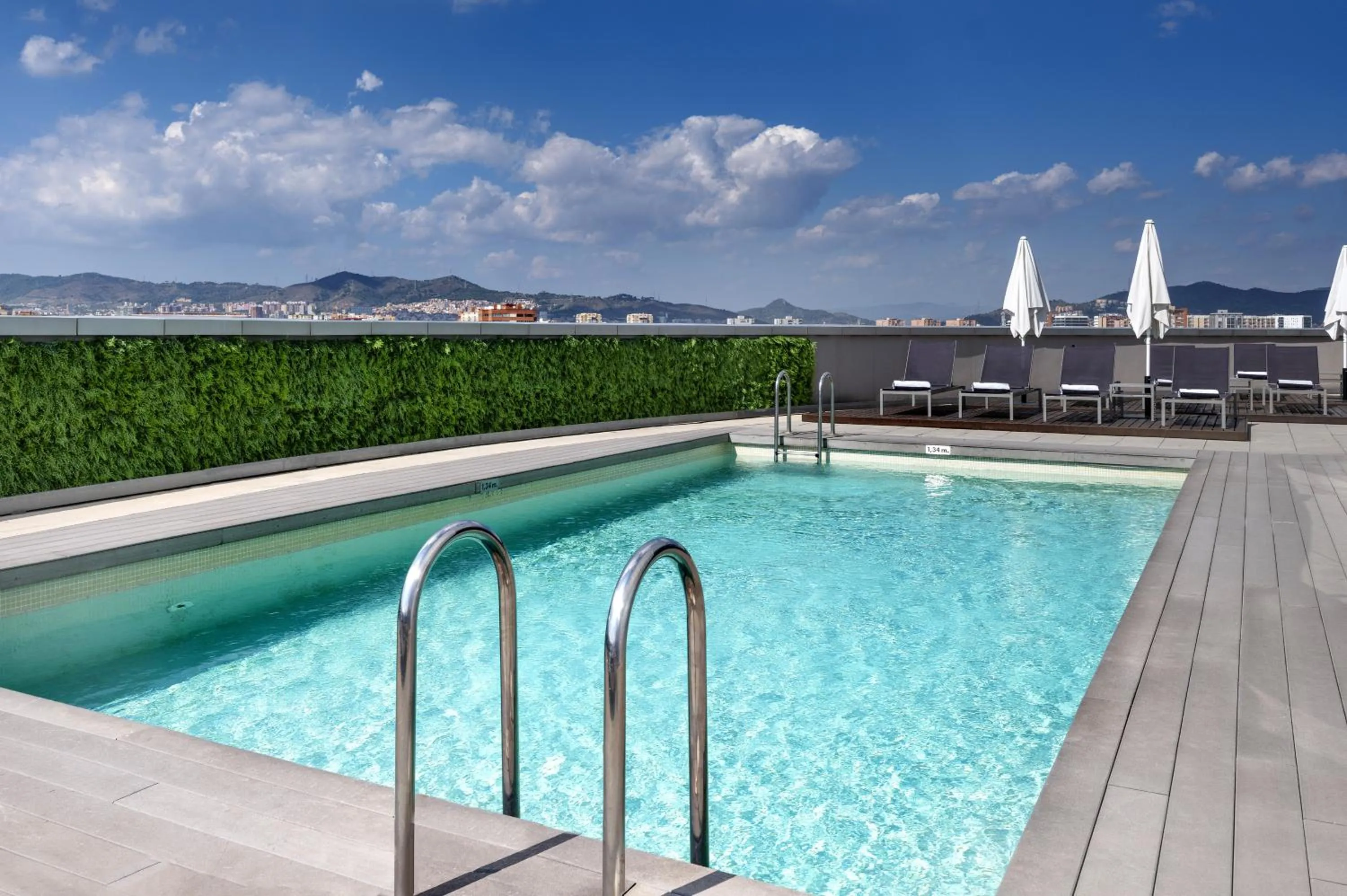 Swimming pool in Hotel Barcelona Condal Mar Affiliated by Meliá