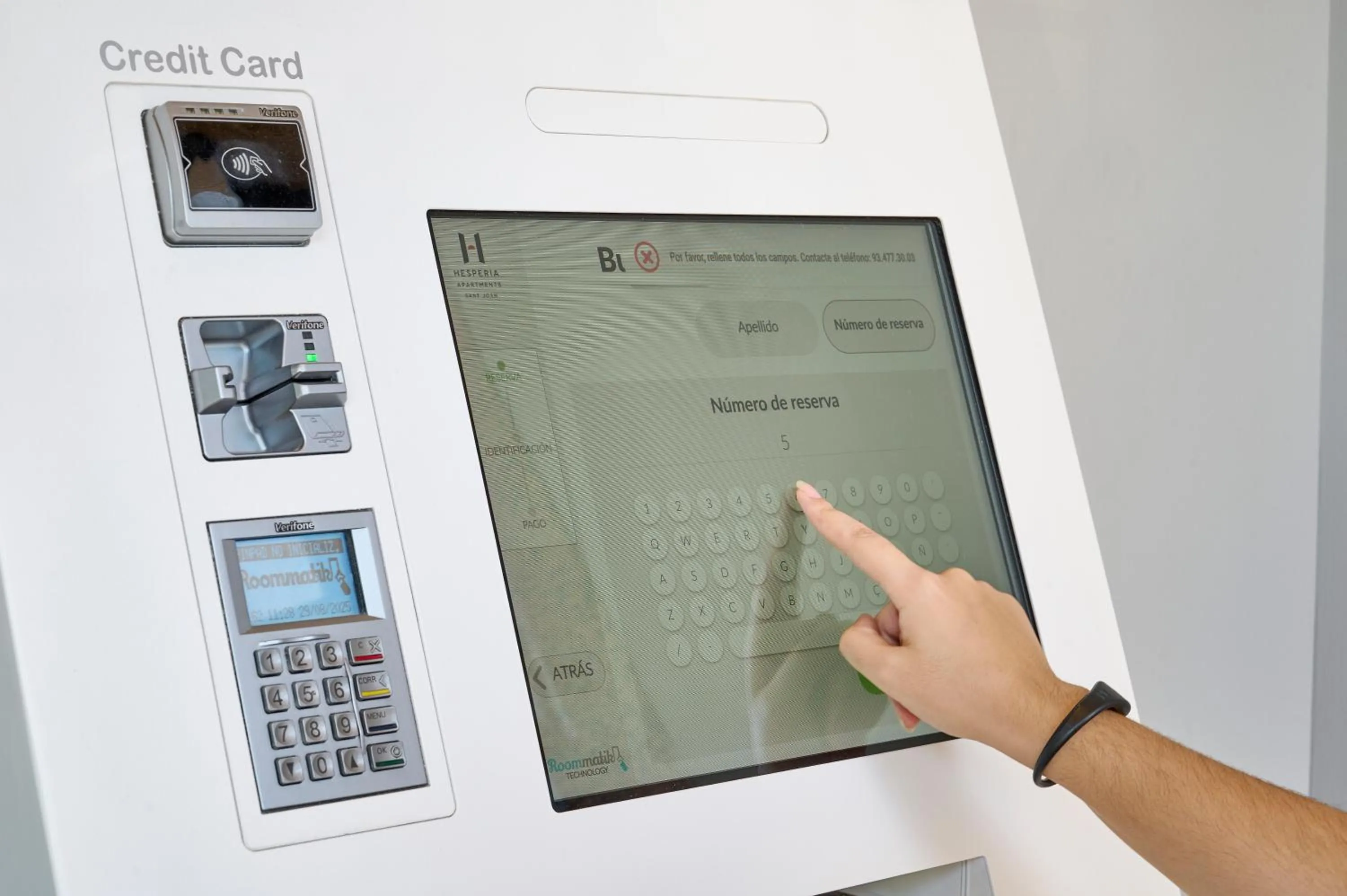 Lobby or reception in Hesperia Sant Joan