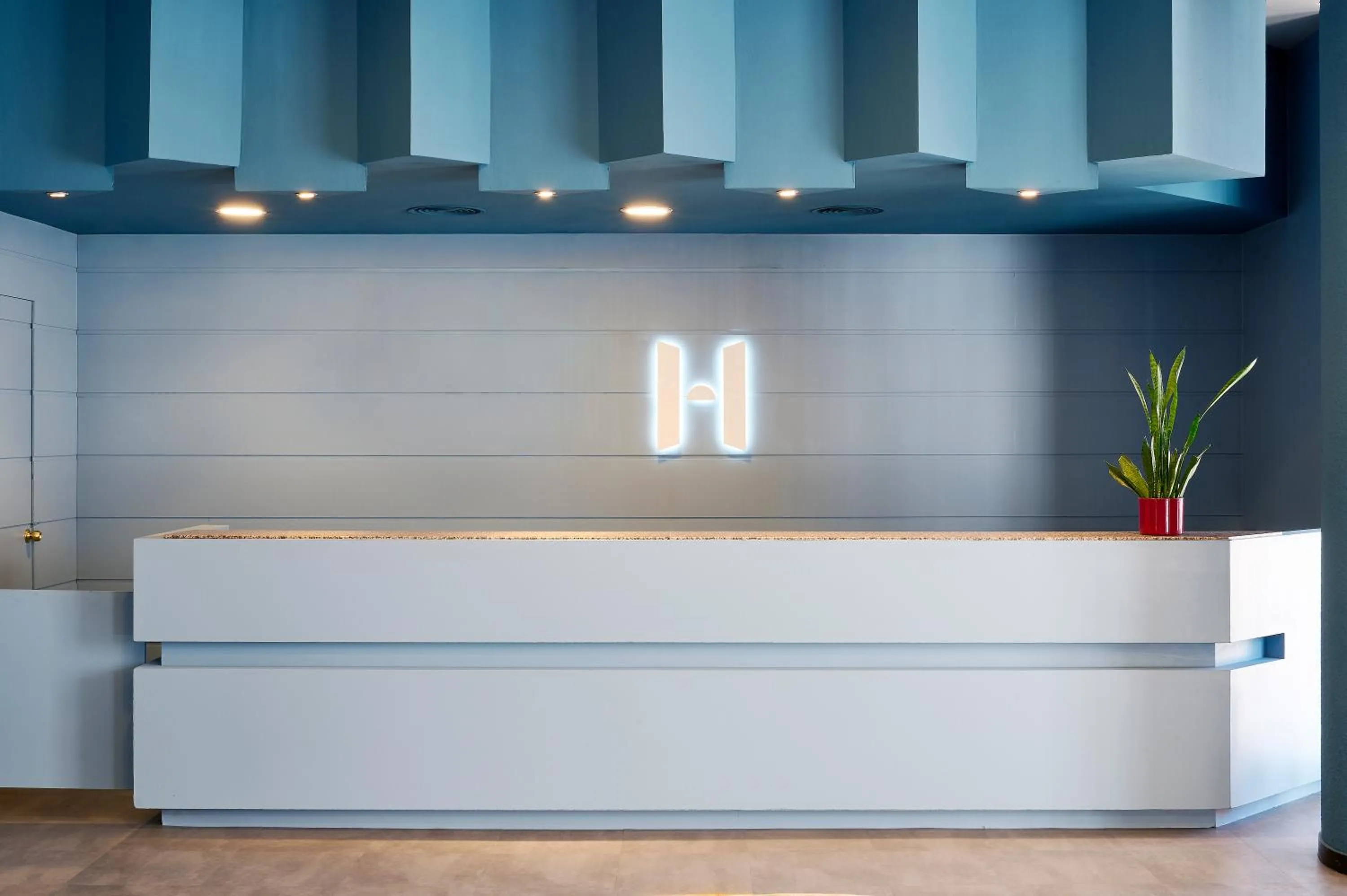 Lobby or reception in Hesperia Sant Joan