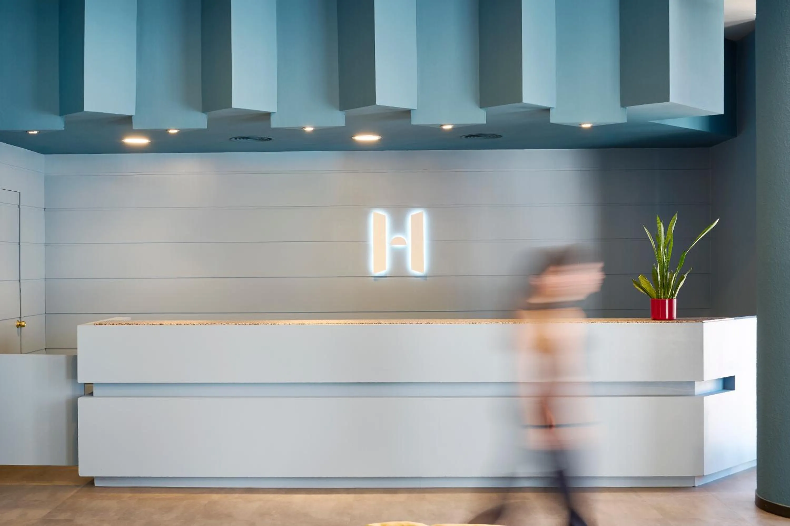 Lobby or reception in Hesperia Sant Joan