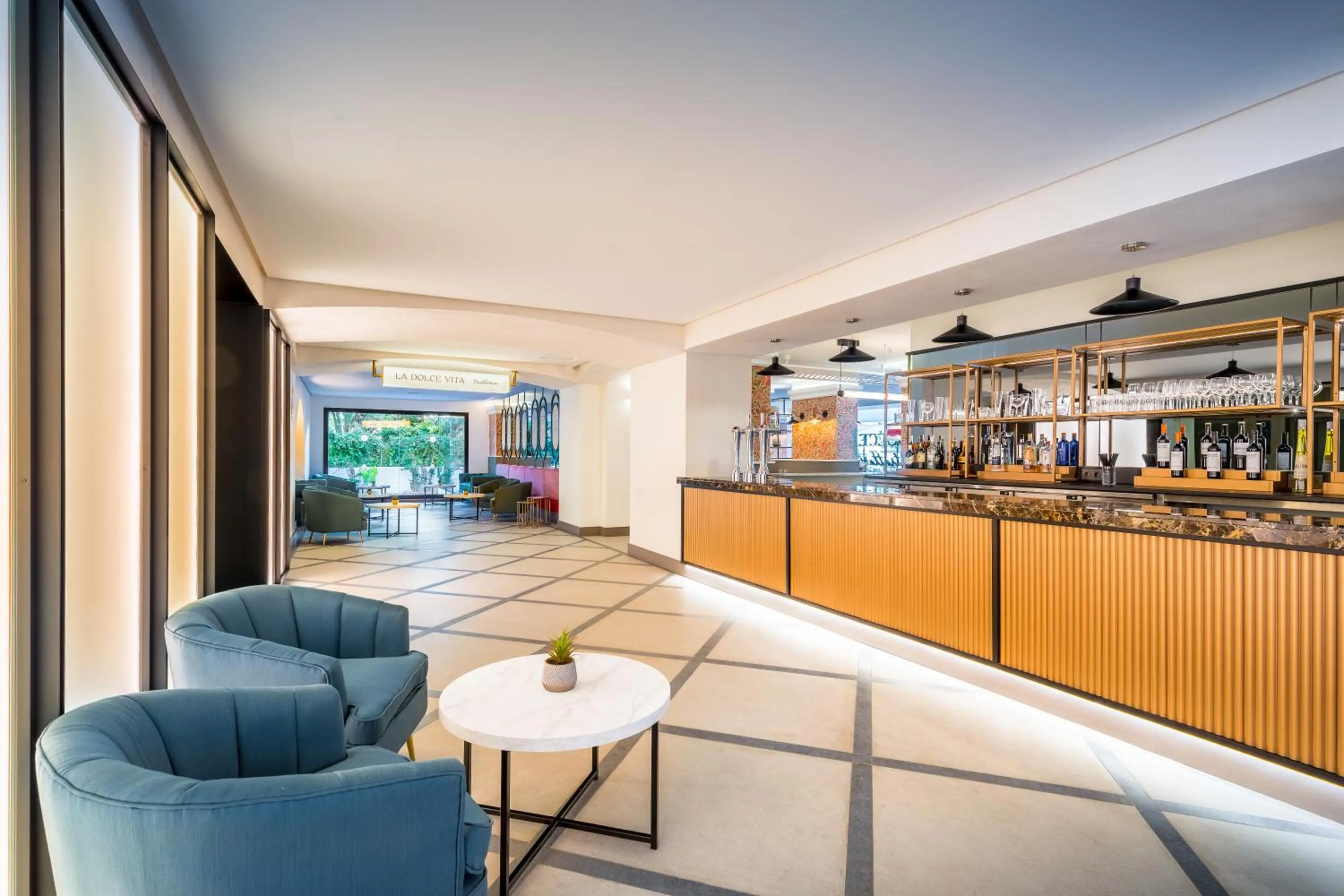 Lounge or bar in Occidental Puerto Banús