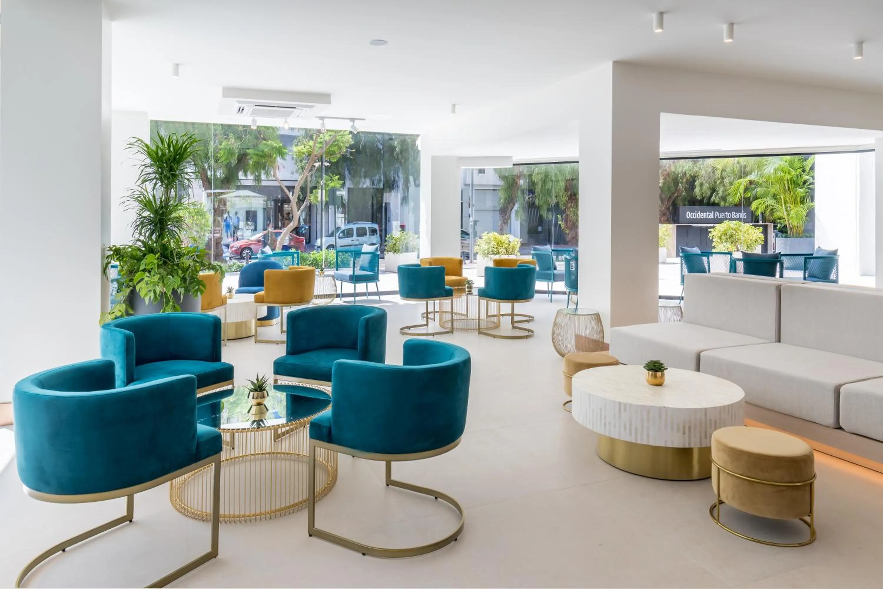 Seating area in Occidental Puerto Banús