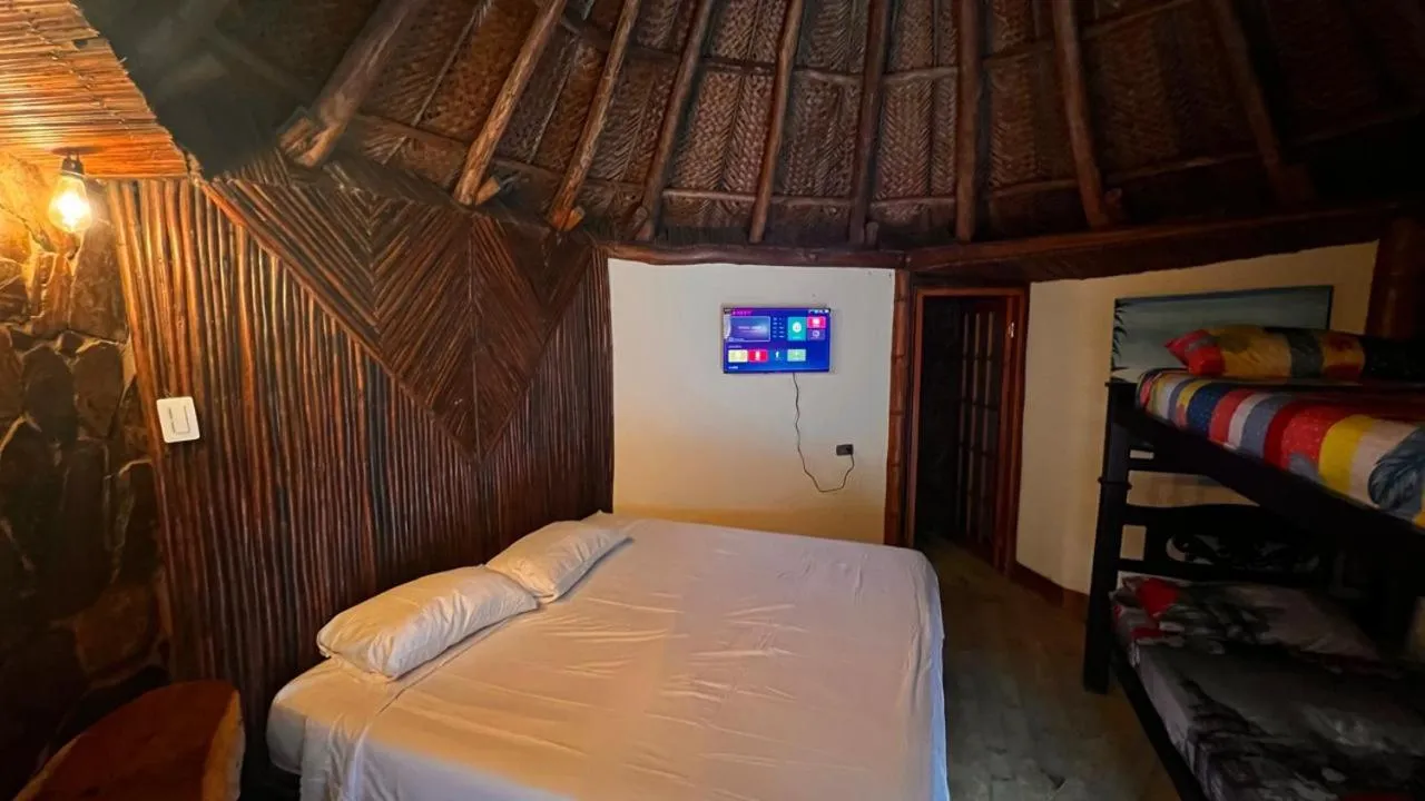 Bedroom, Bed in Tawaca Ecohotel