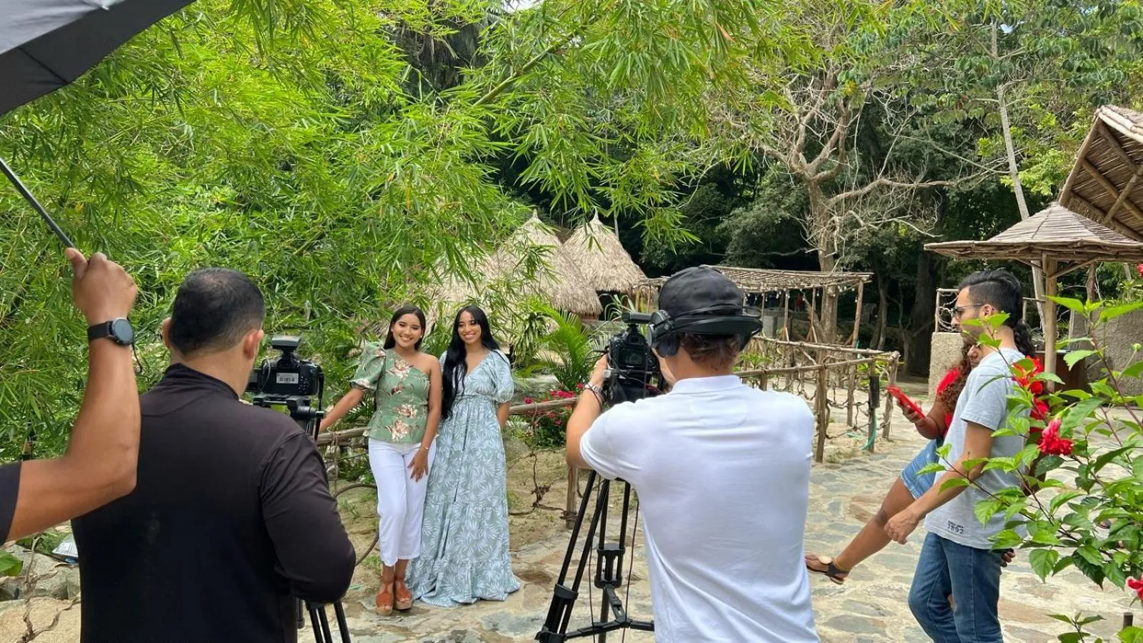 Garden view in Tawaca Ecohotel