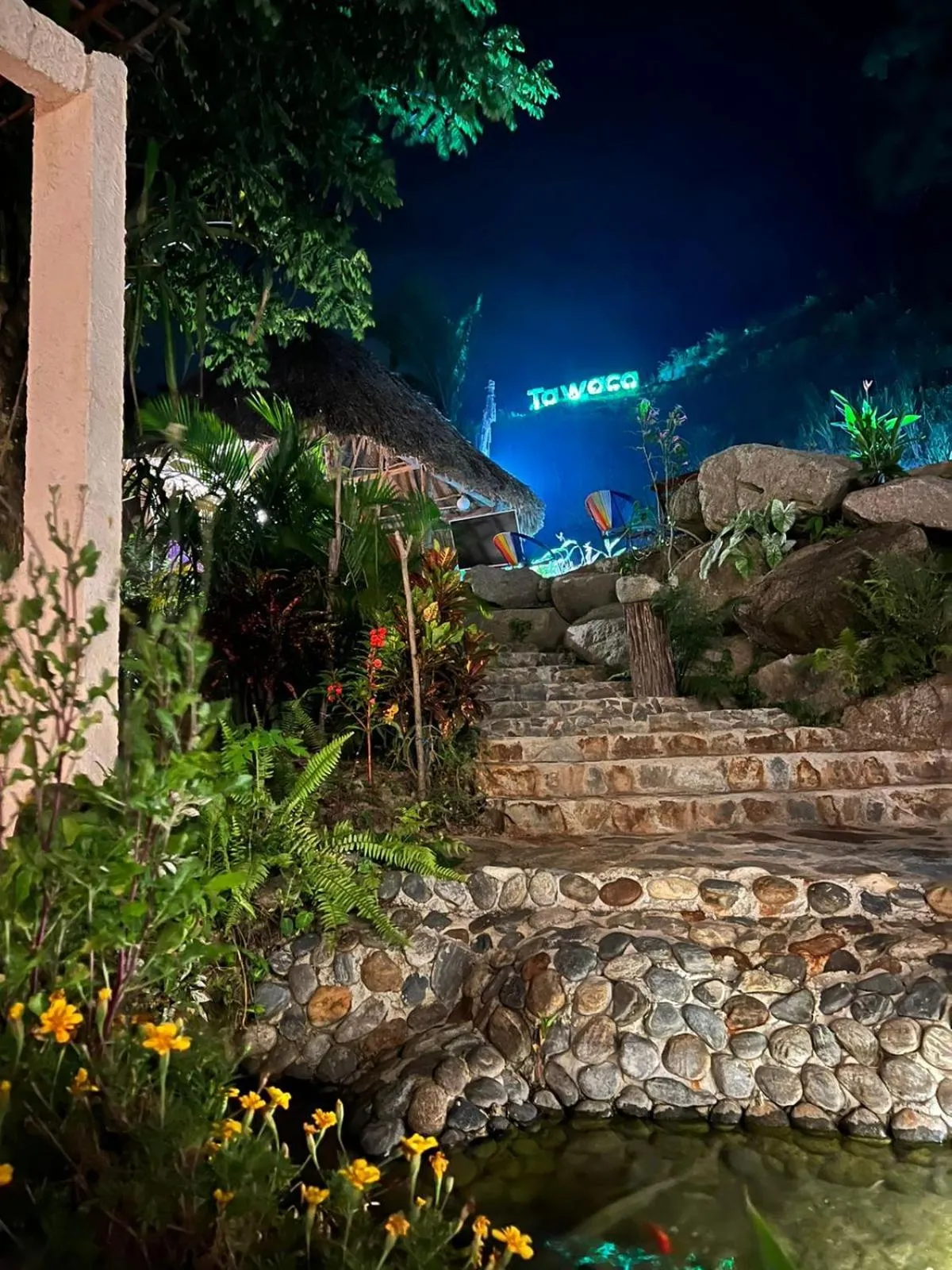 Garden in Tawaca Ecohotel