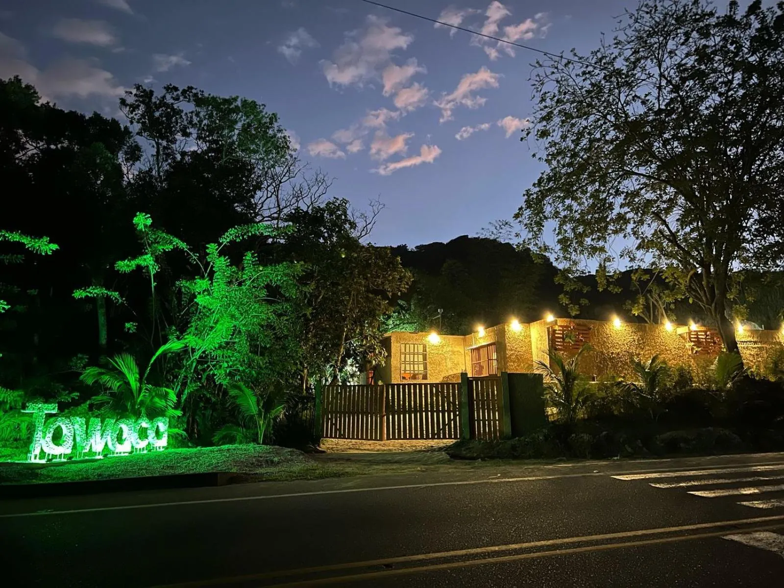 Street view in Tawaca Ecohotel