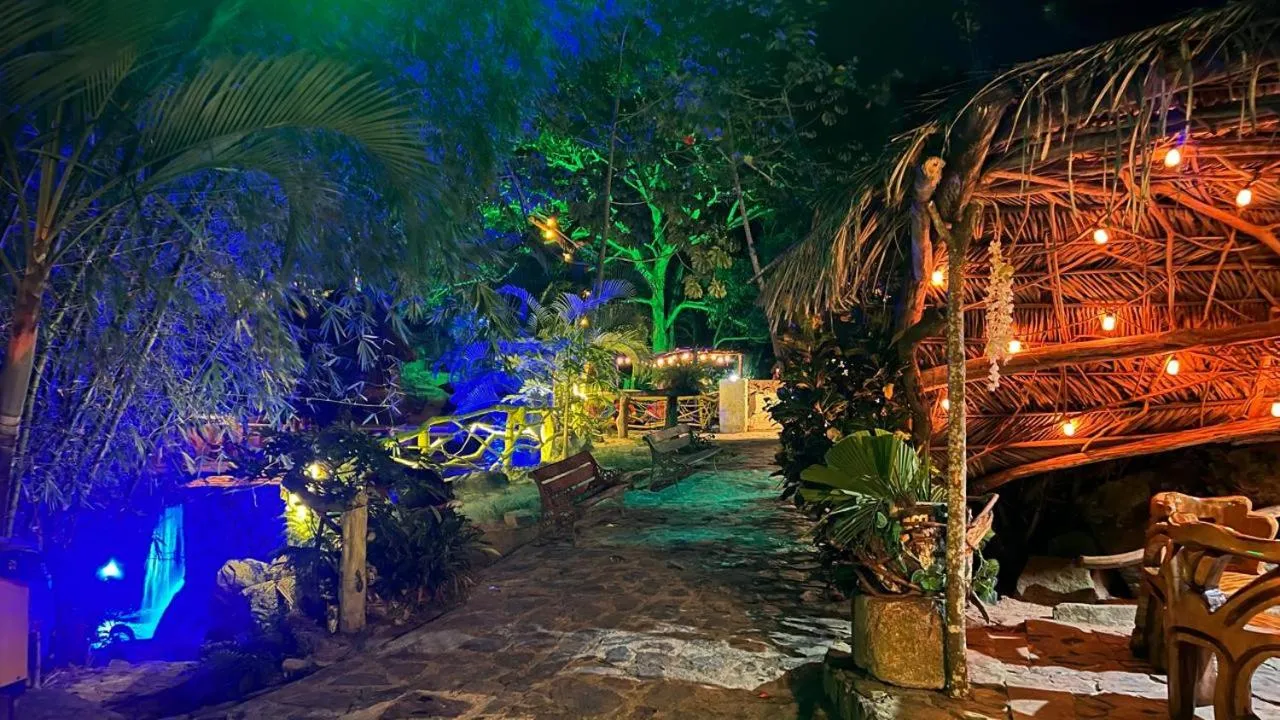 Garden view in Tawaca Ecohotel