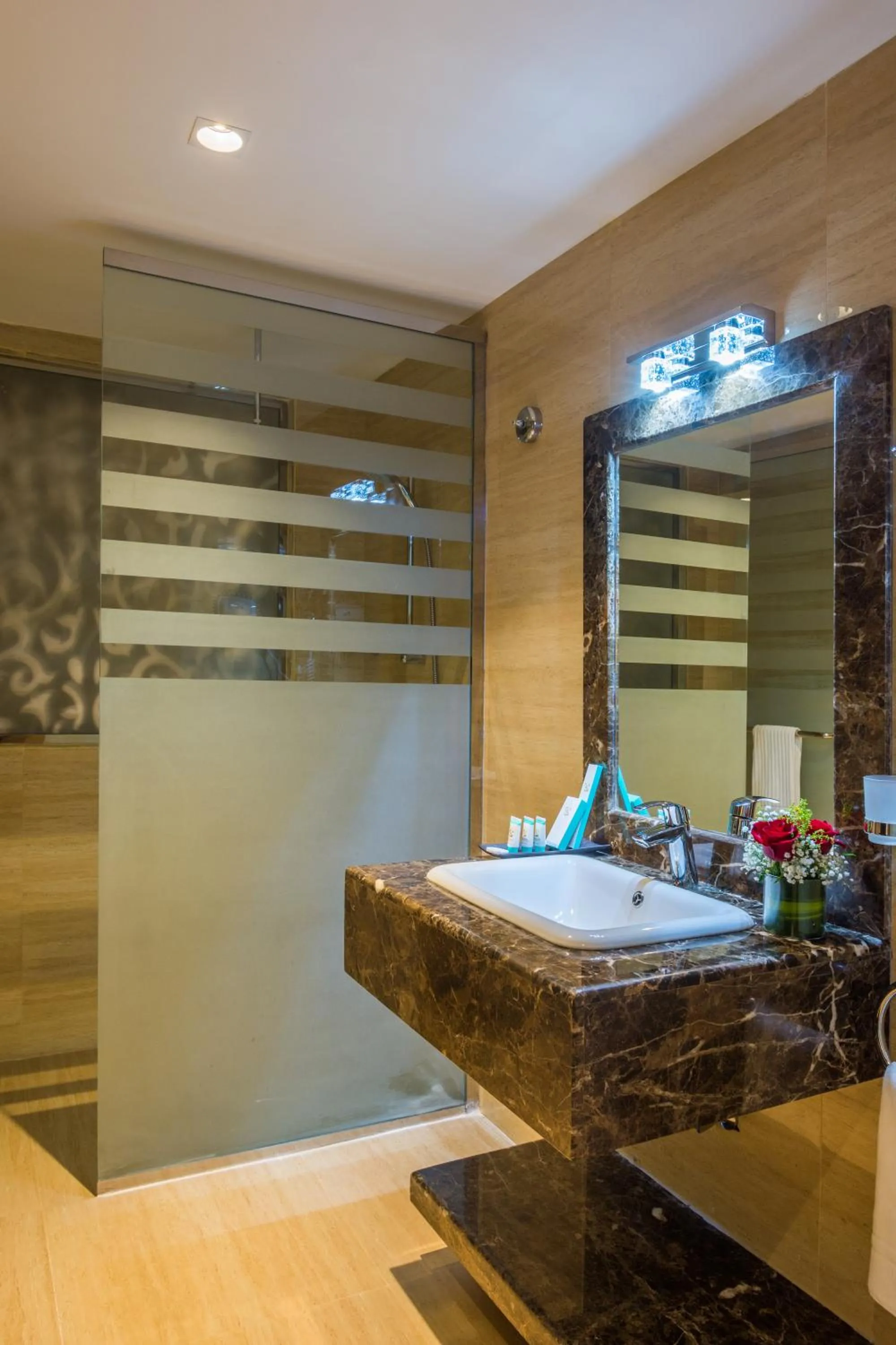 Bathroom in Erfad Hotel - Riyadh