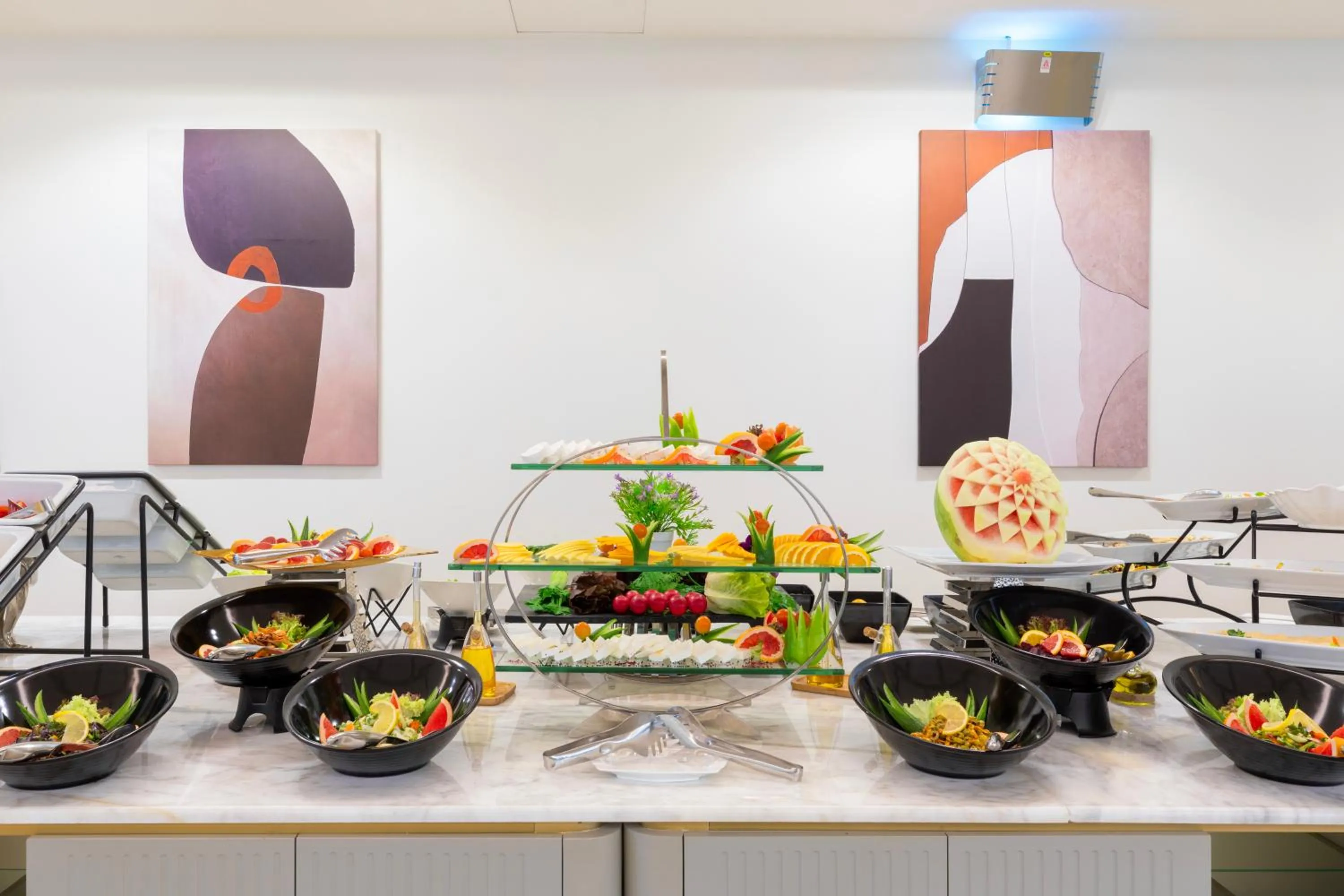 Breakfast in Erfad Hotel - Riyadh