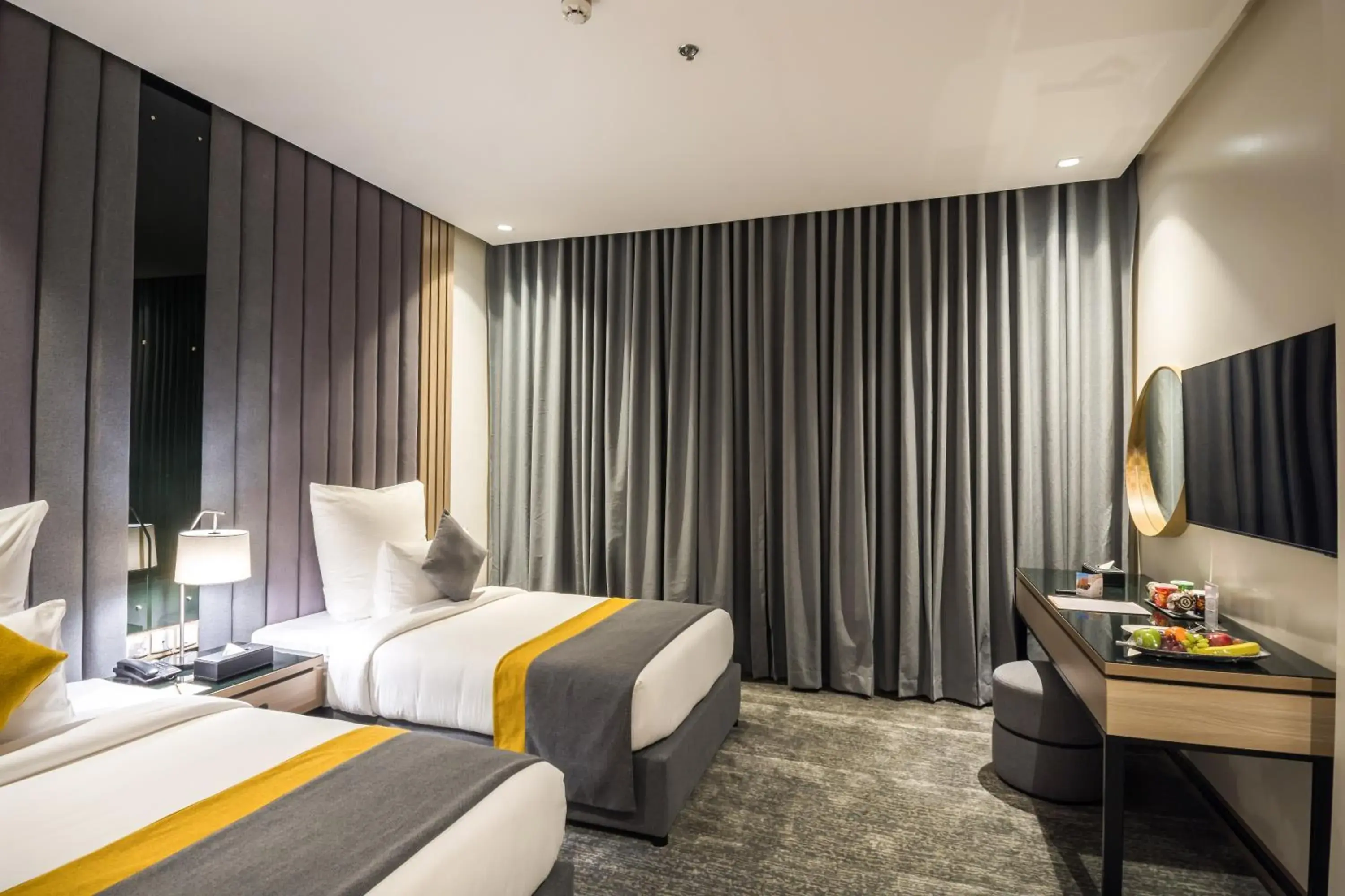 Bedroom, Bed in Erfad Hotel - Riyadh Bedroom, Bed in Erfad Hotel - Riyadh