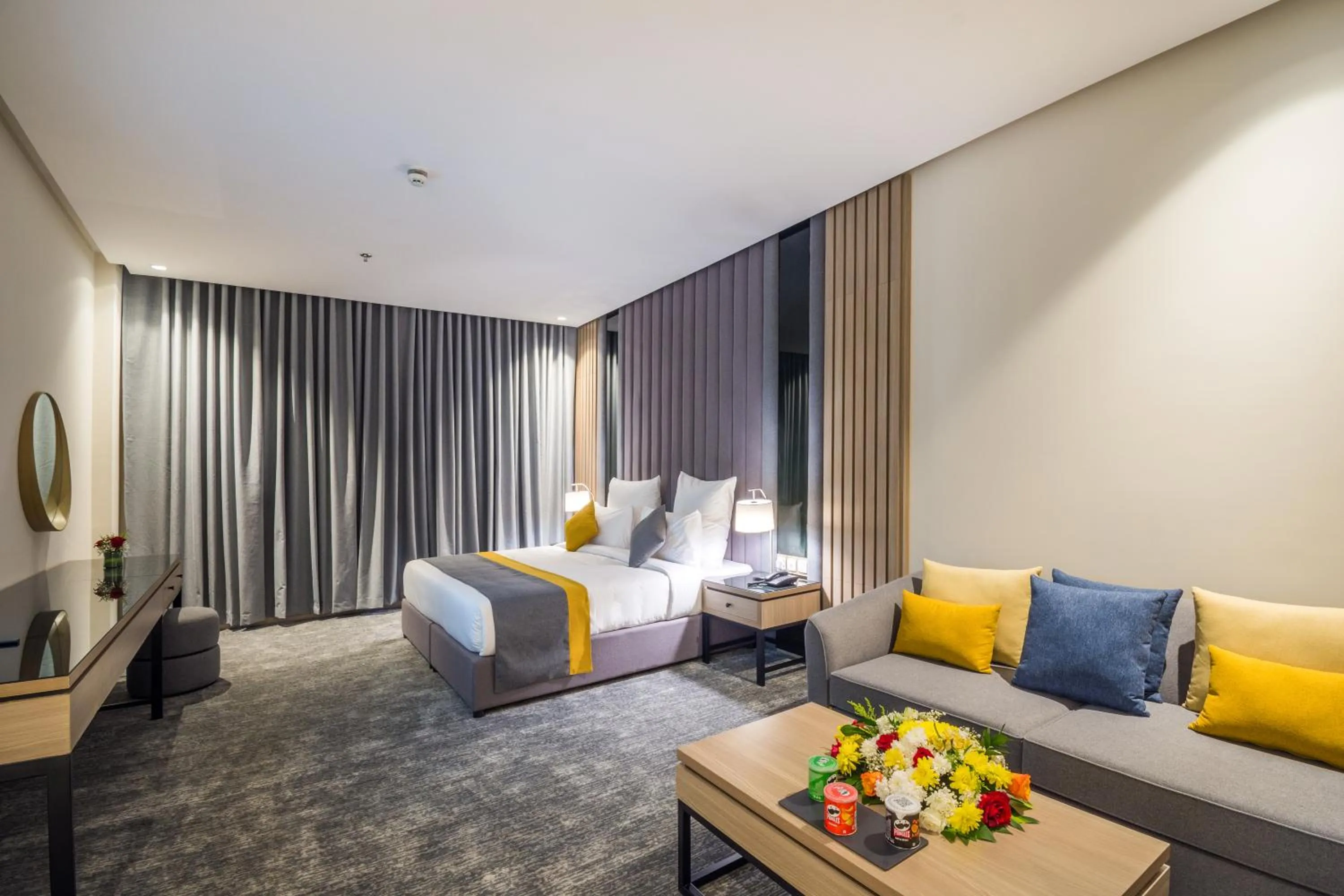 Bedroom, Bed in Erfad Hotel - Riyadh