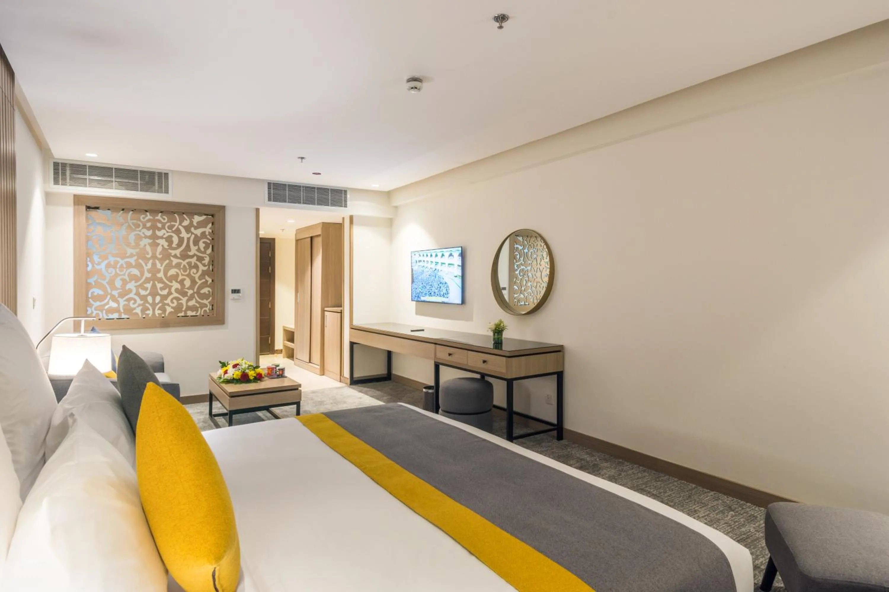 Photo of the whole room, Bed in Erfad Hotel - Riyadh