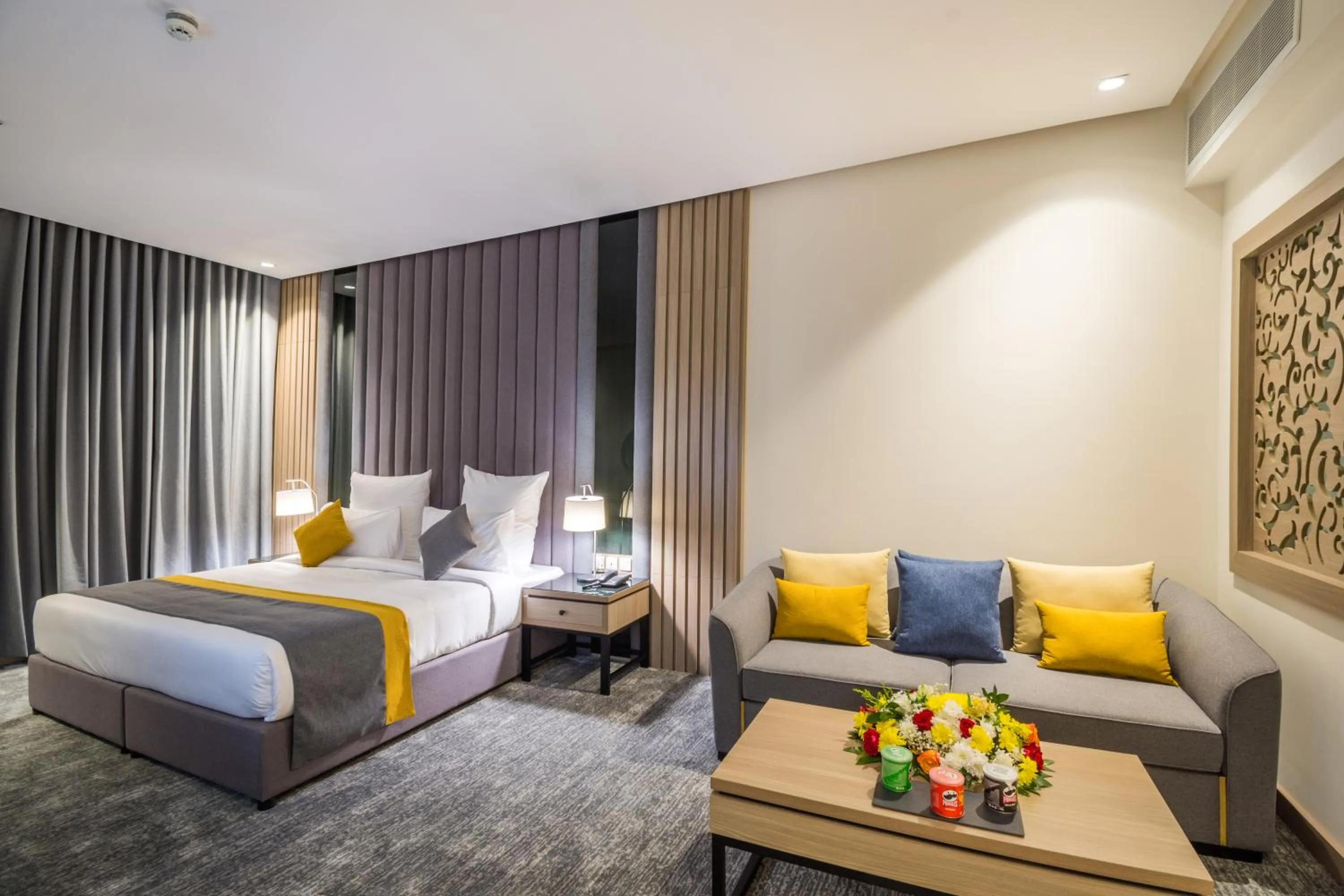 Bedroom, Bed in Erfad Hotel - Riyadh