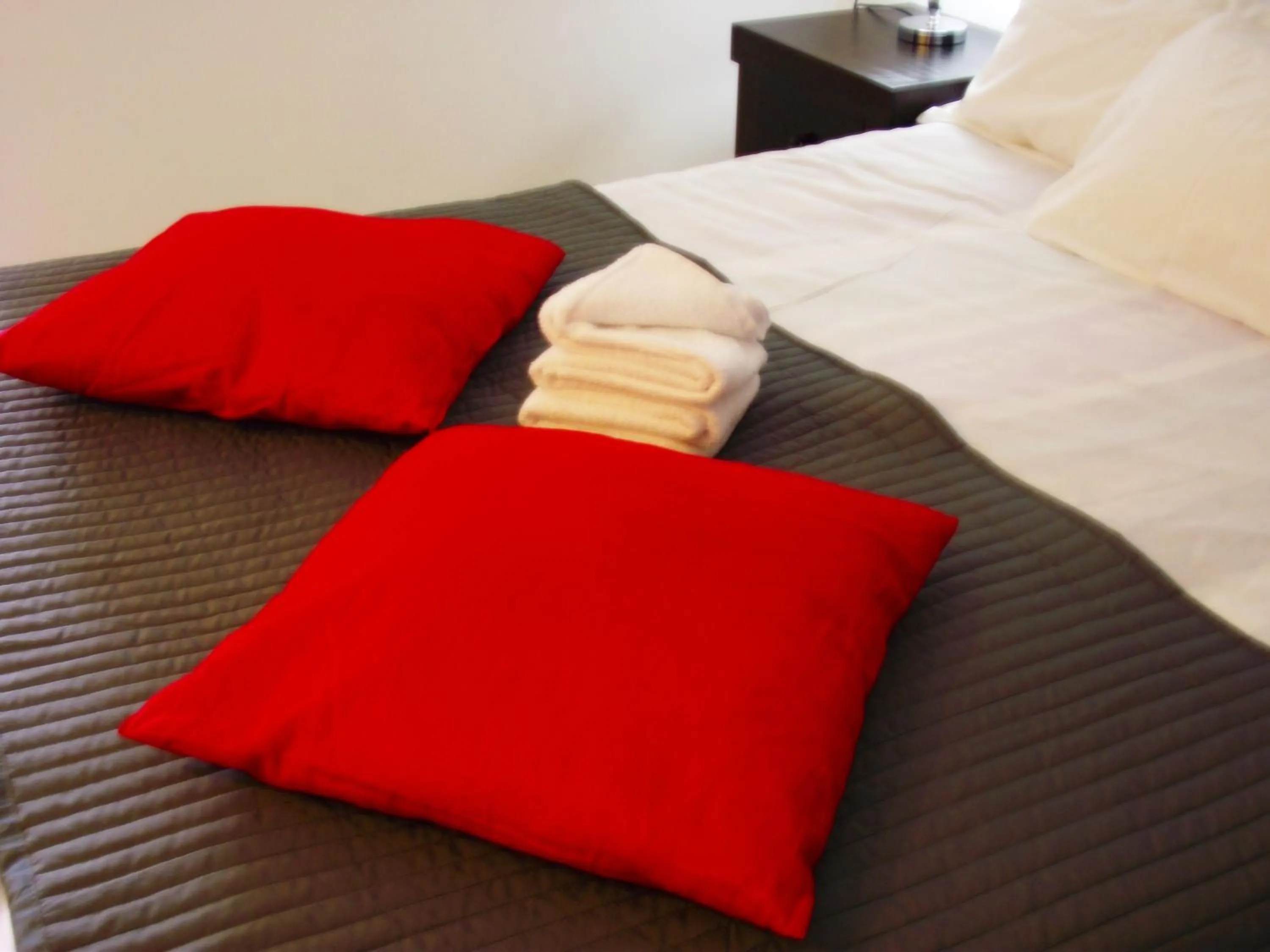 Bedroom, Bed in City Apartments