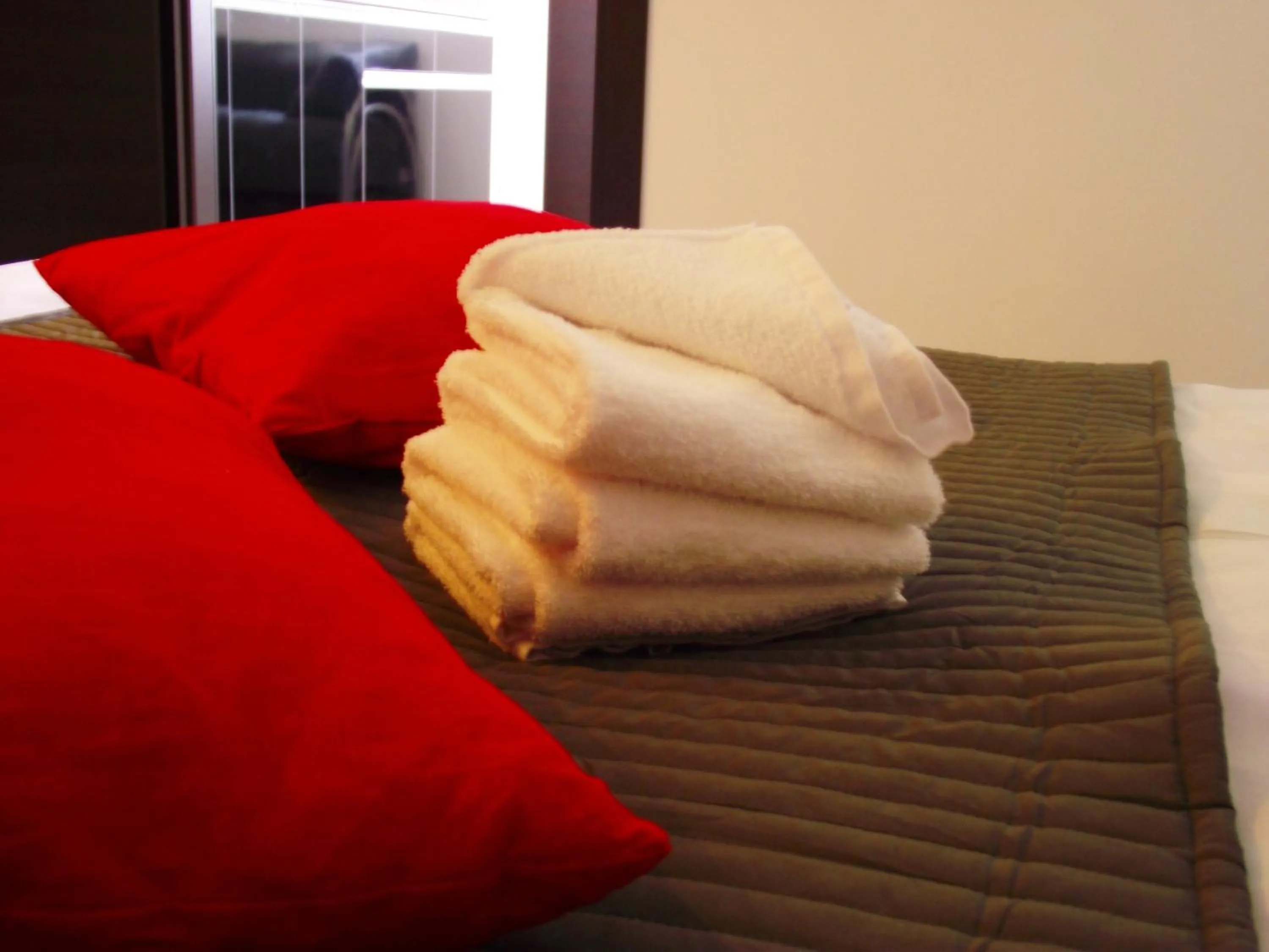 Decorative detail, Bed in City Apartments