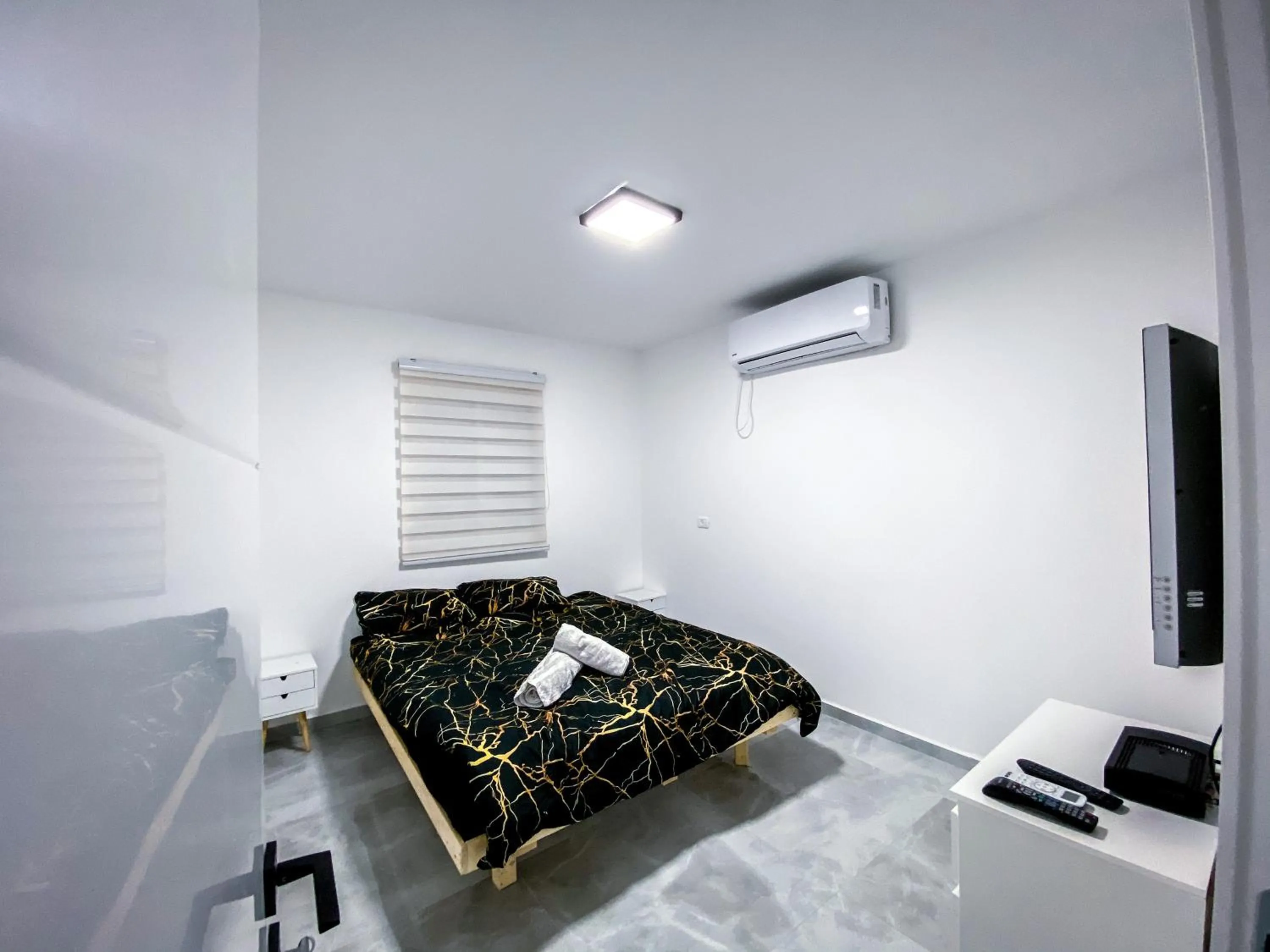 Bedroom, Bed in City Apartments