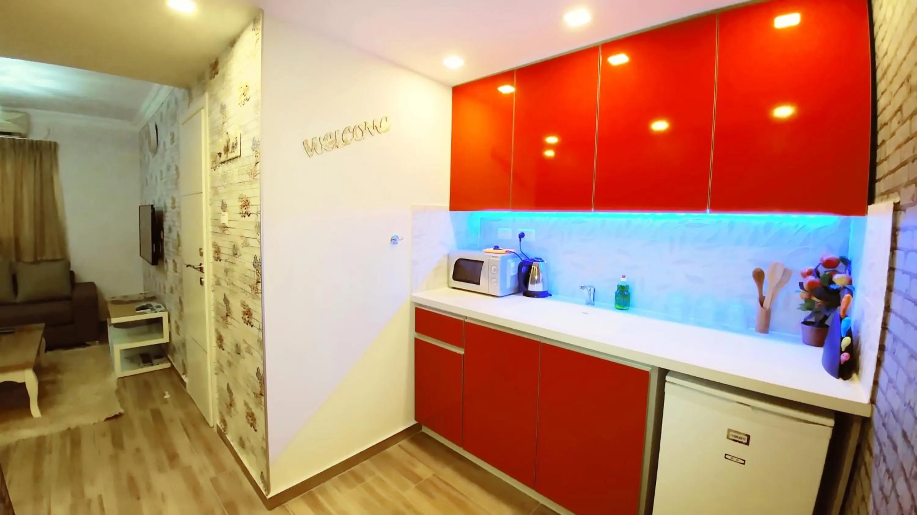 Kitchen or kitchenette in City Apartments