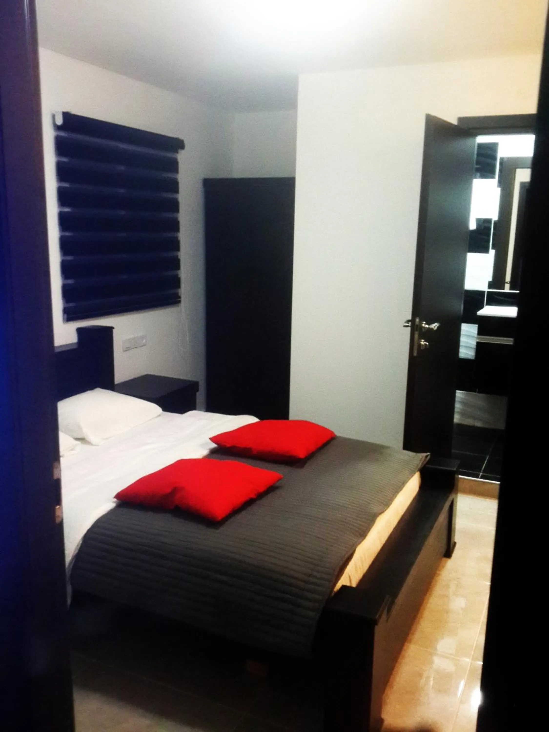 Bedroom, Bed in City Apartments