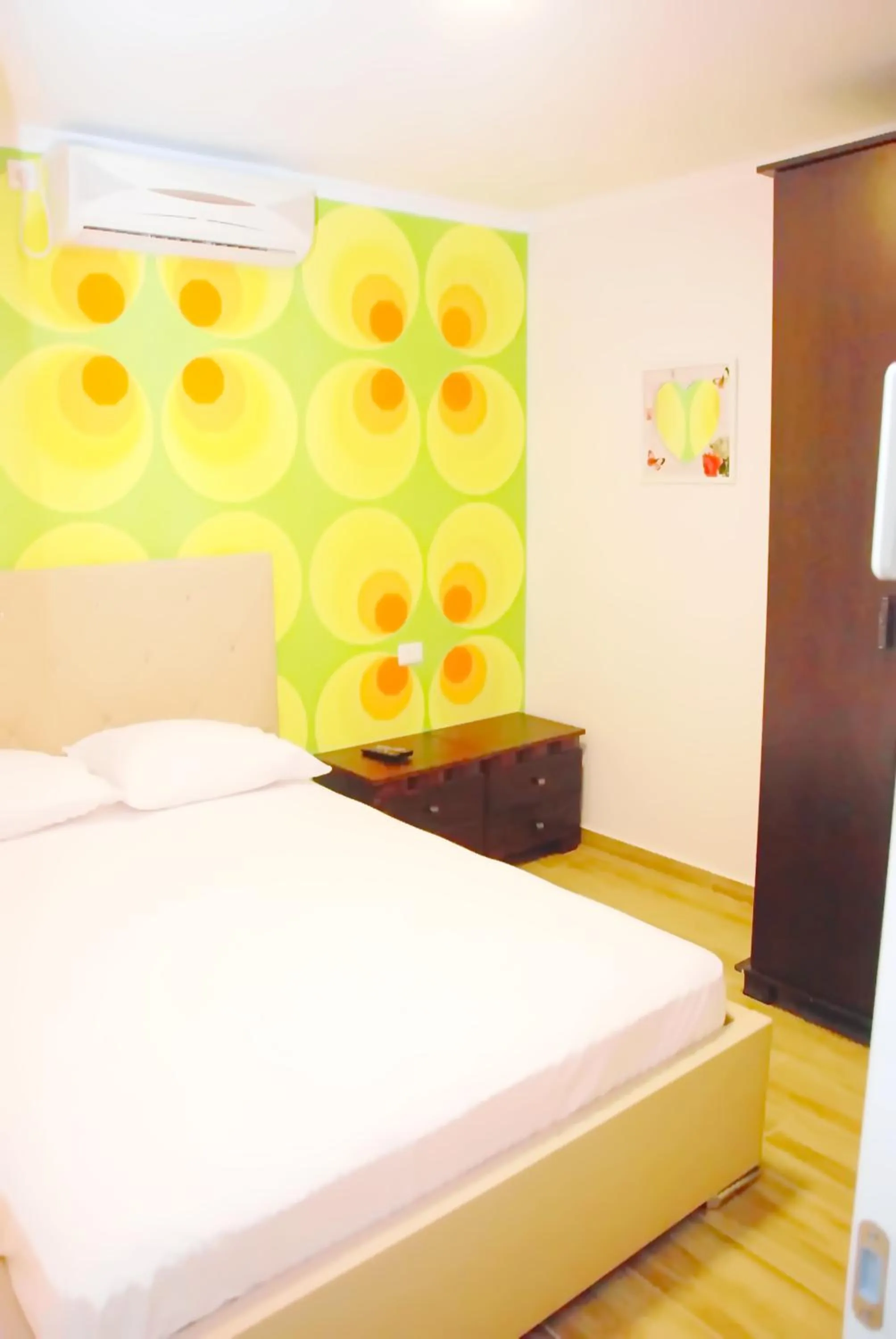 Bedroom, Bed in City Apartments