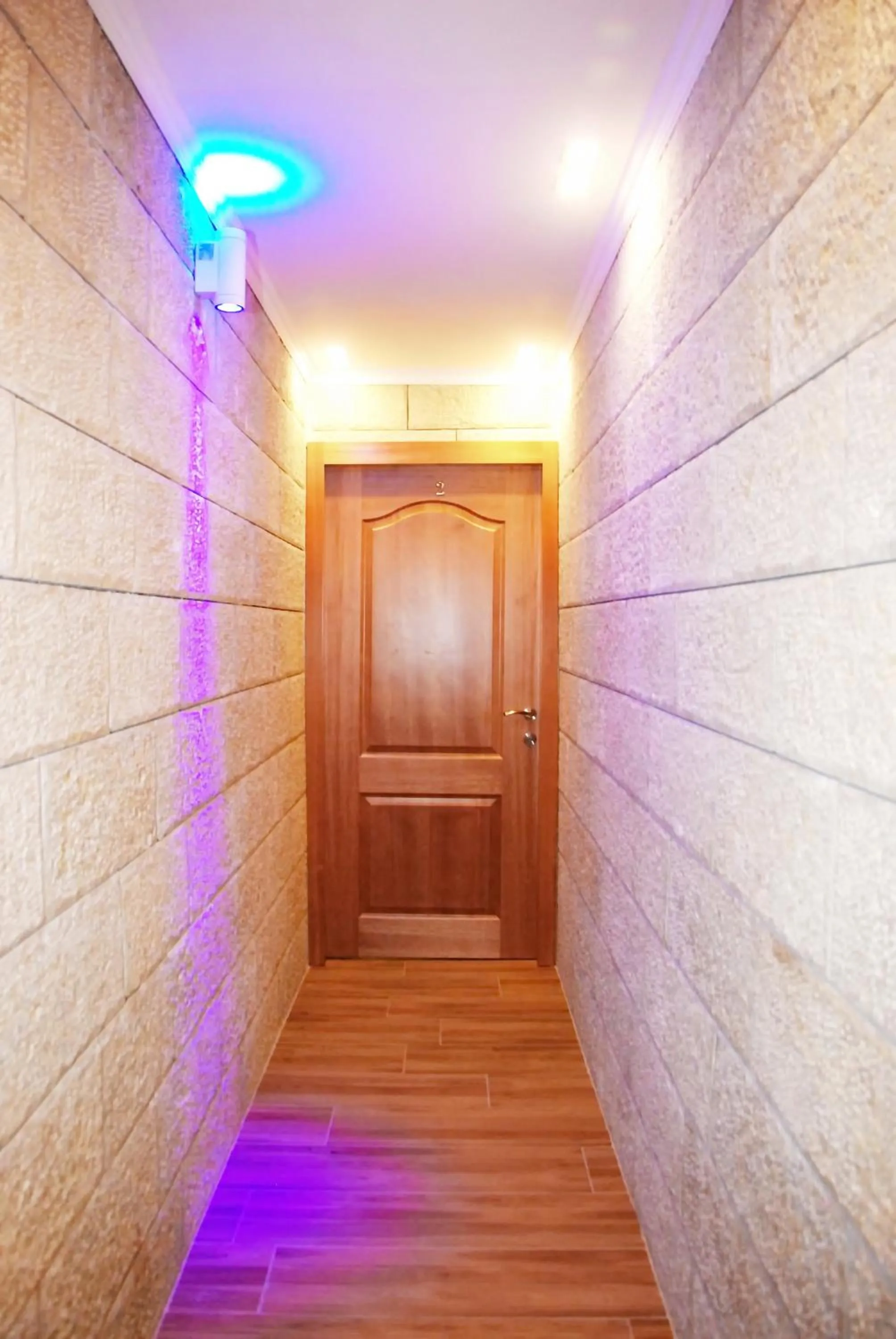 Decorative detail in City Apartments