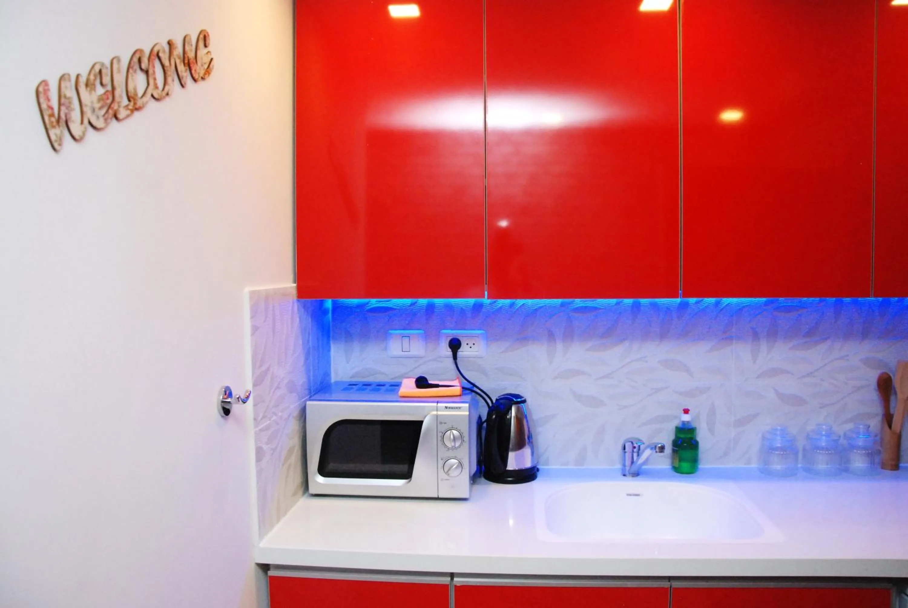 Kitchen or kitchenette in City Apartments