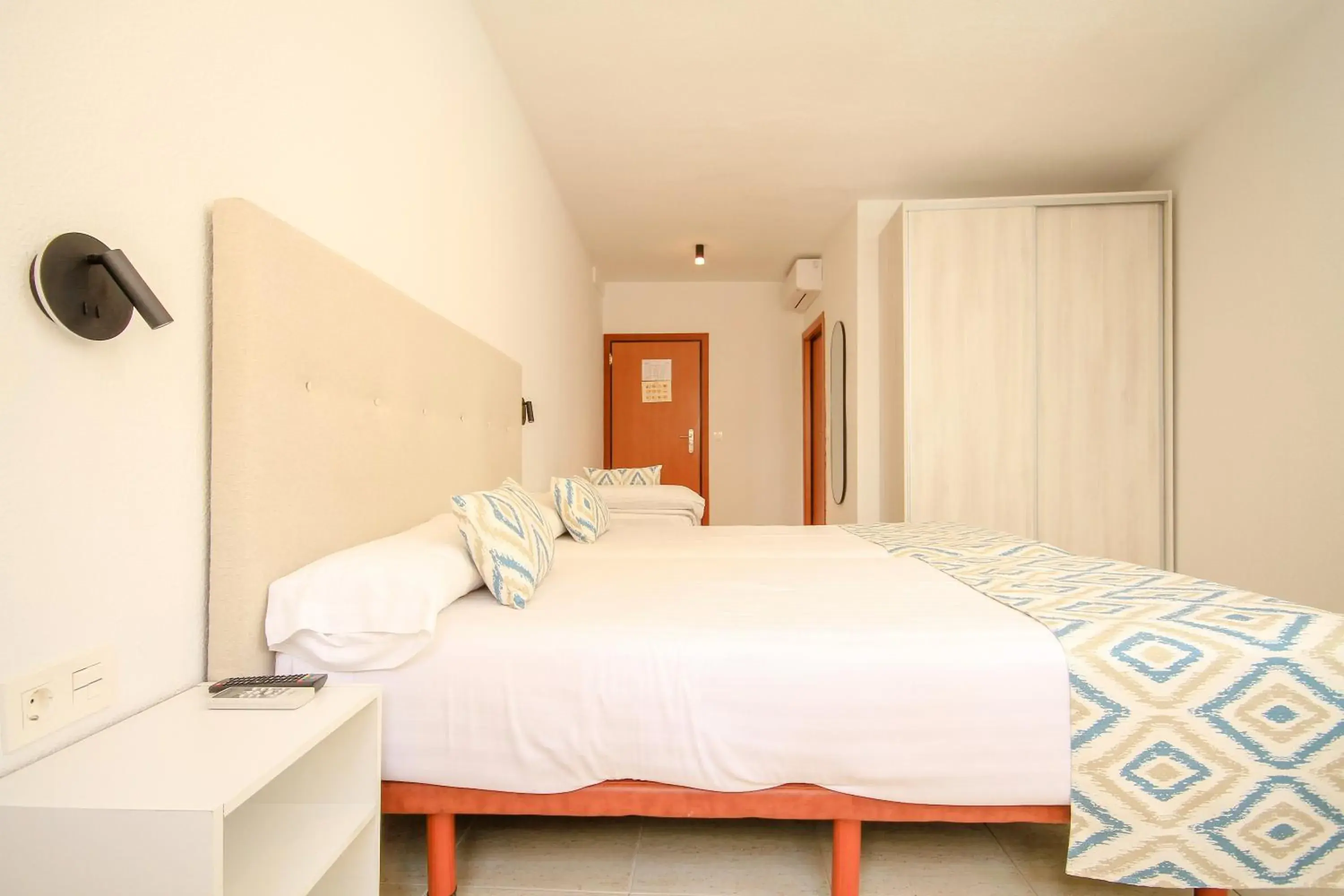 Decorative detail, Bed in Hostal San Juan Decorative detail, Bed in Hostal San Juan