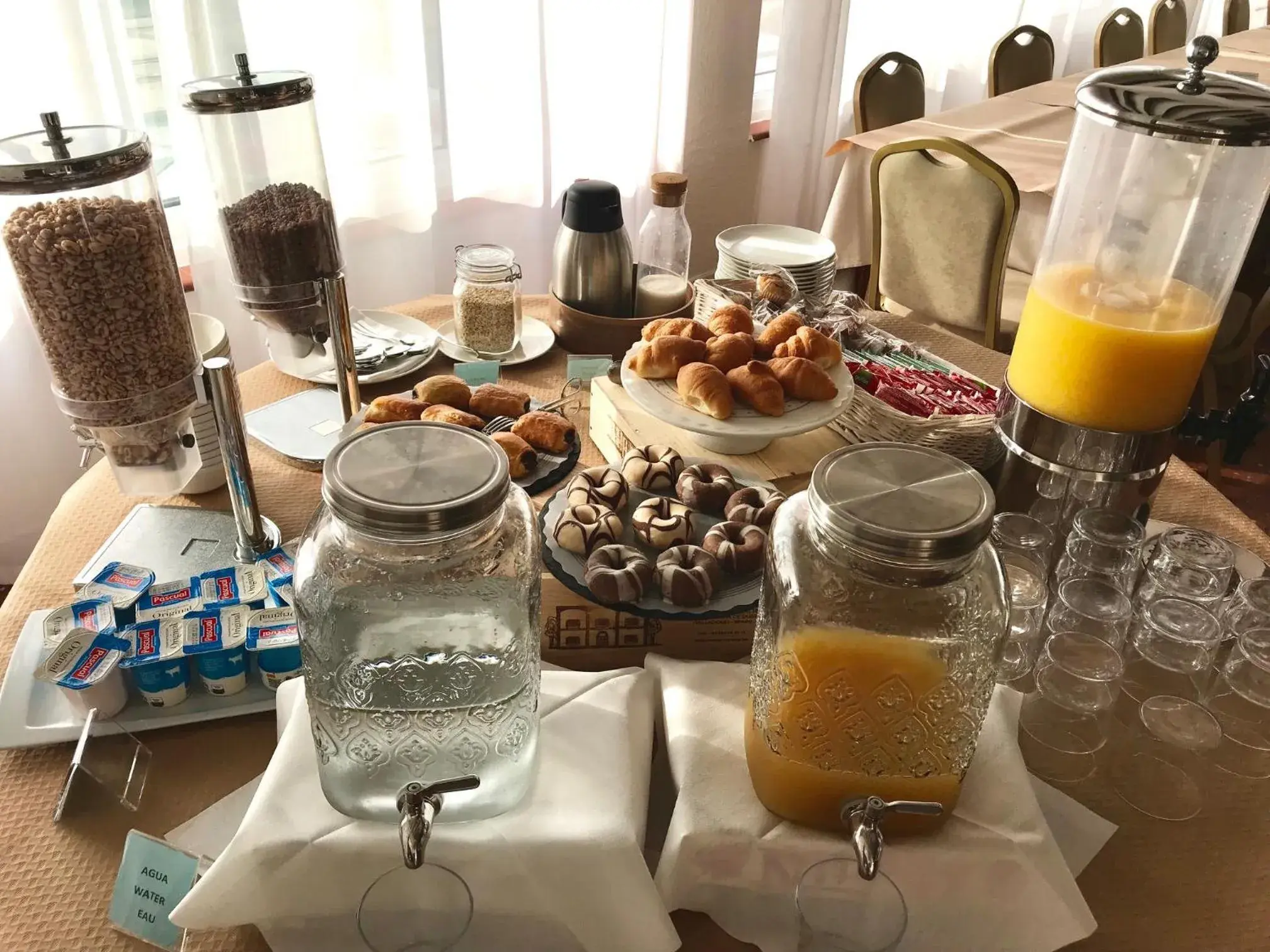 Buffet breakfast in Hostal San Juan Buffet breakfast in Hostal San Juan