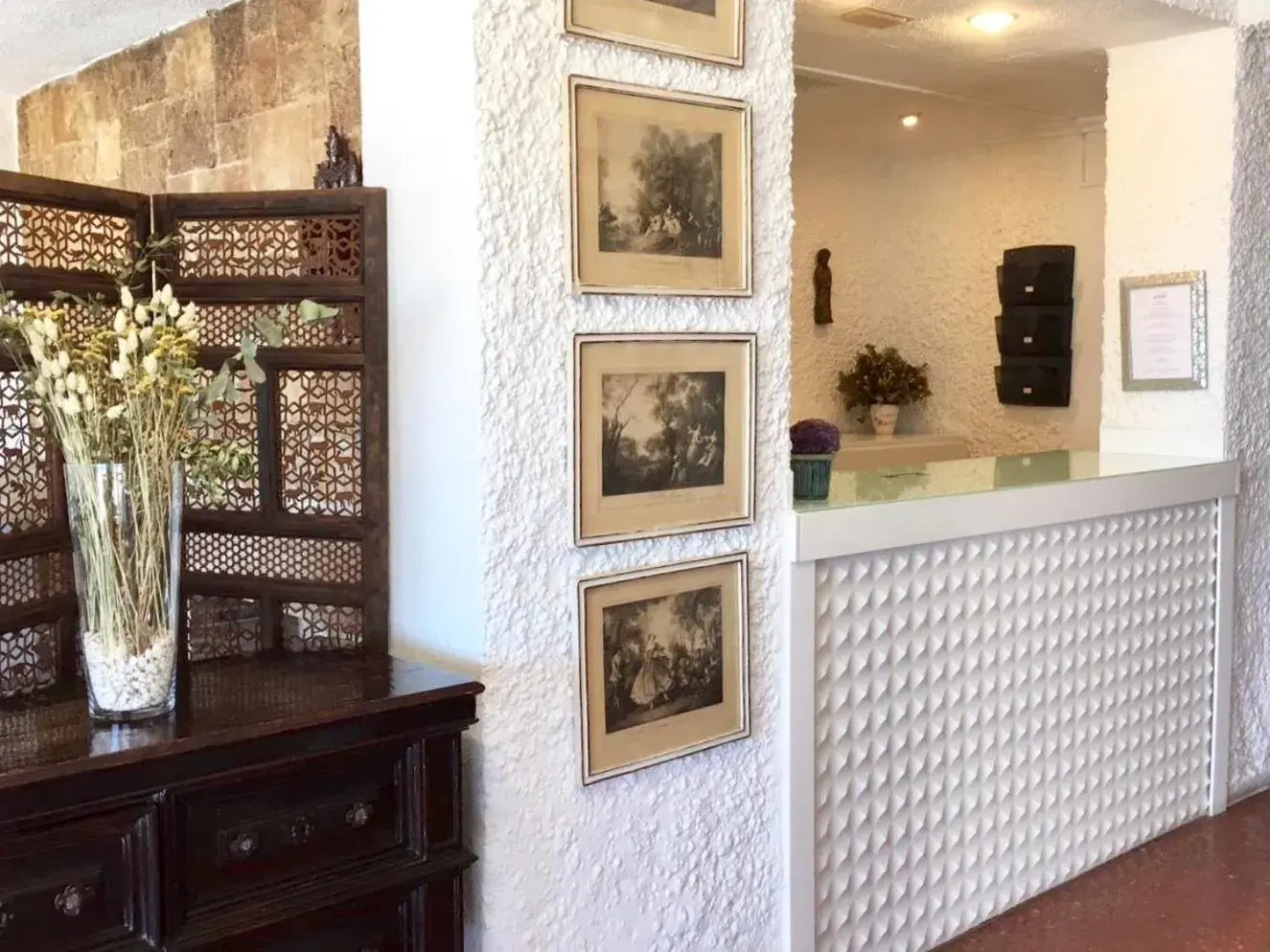 Lobby or reception in Hostal San Juan Lobby or reception in Hostal San Juan