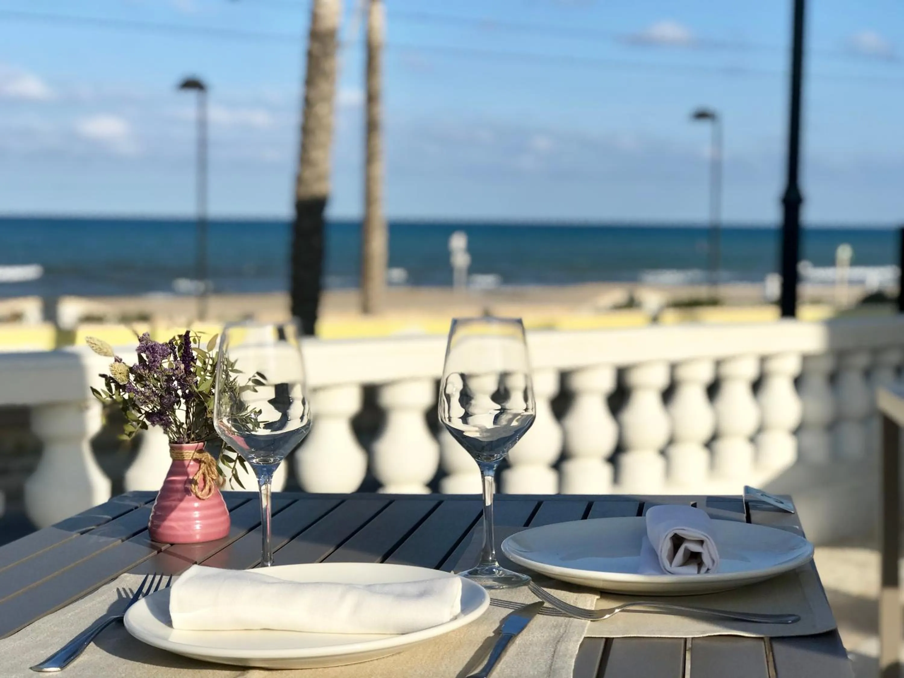 Sea view in Hostal San Juan