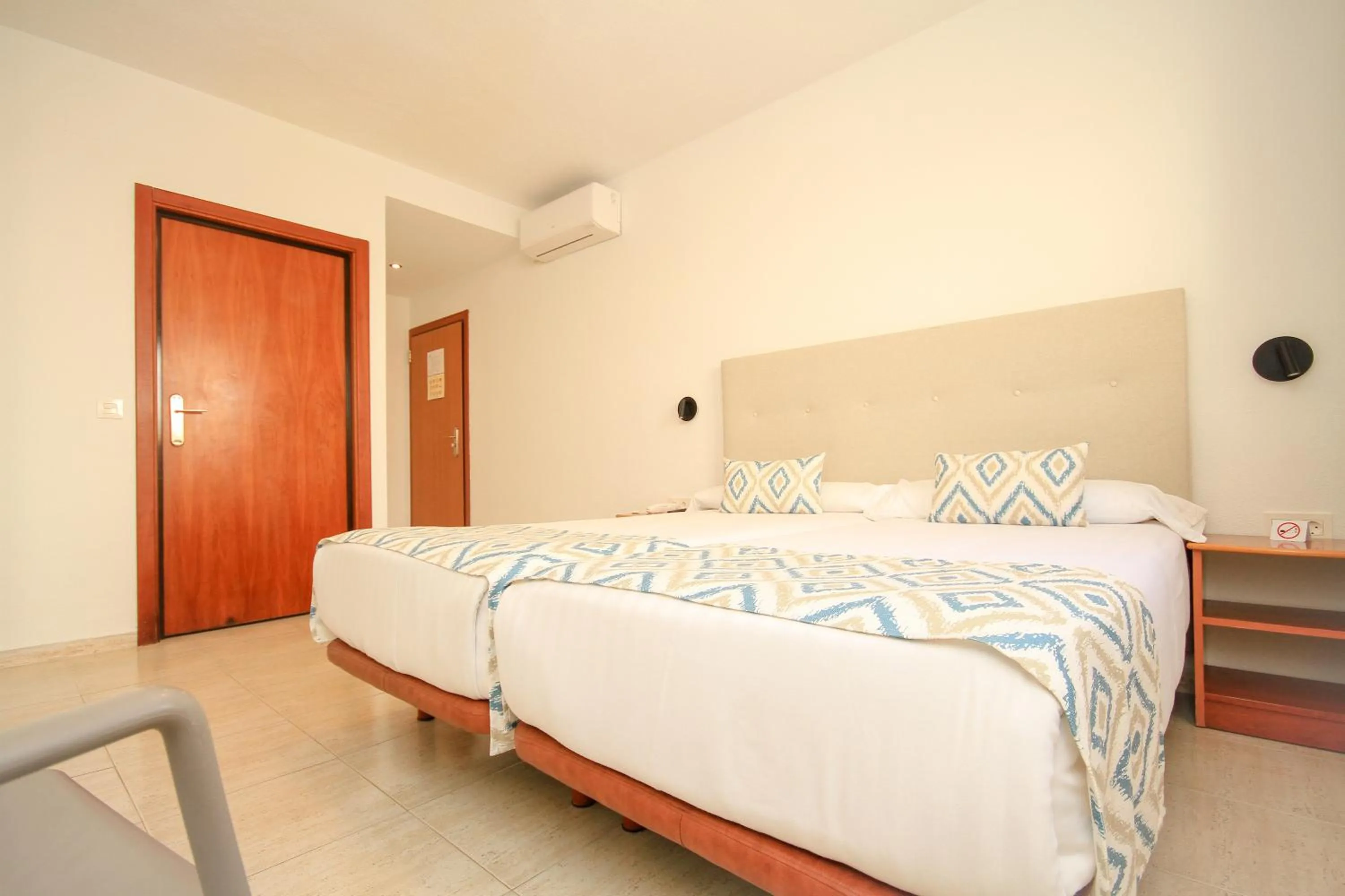 Decorative detail, Bed in Hostal San Juan