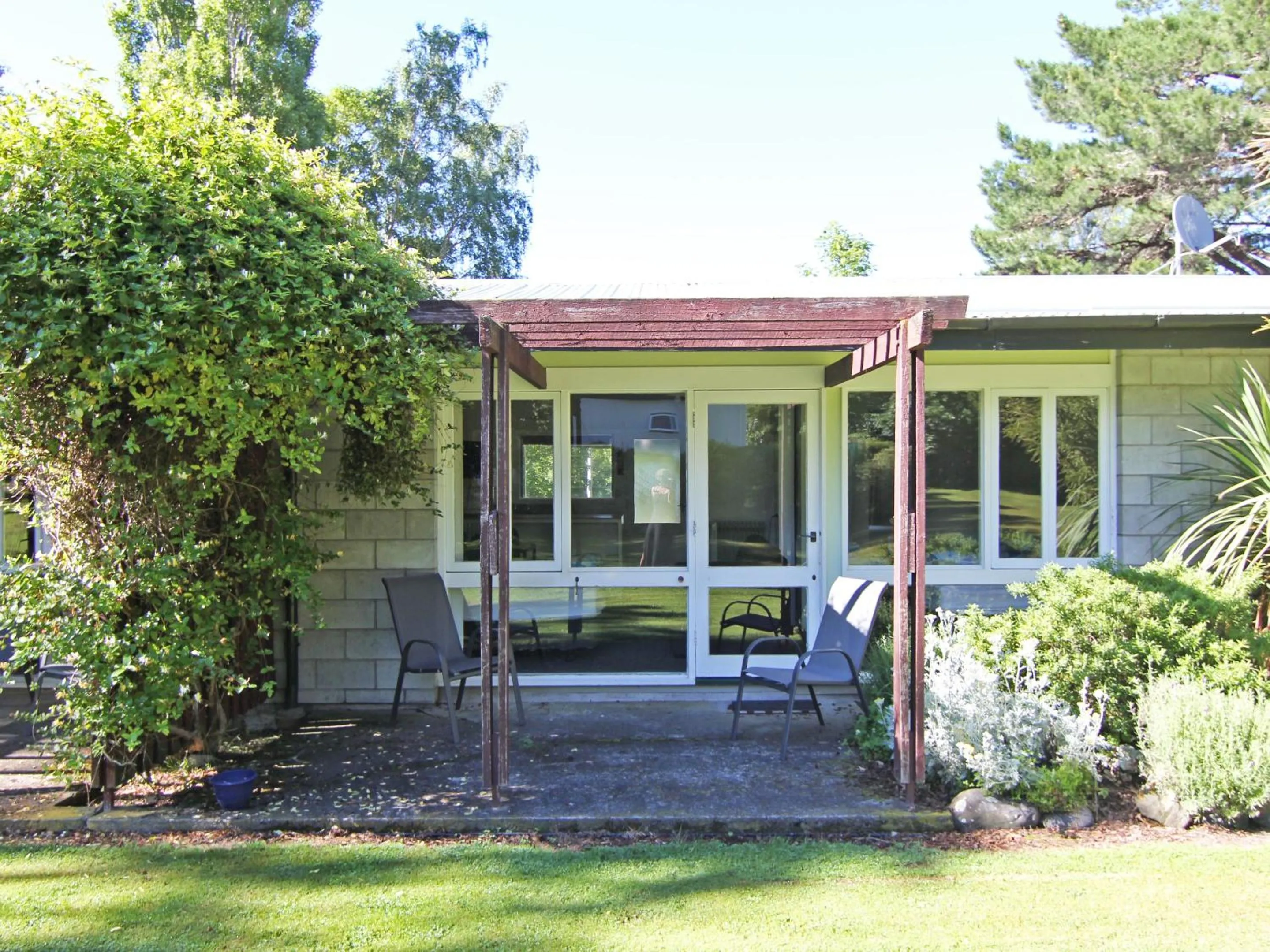 Patio in Alpine Adventure Holiday Park