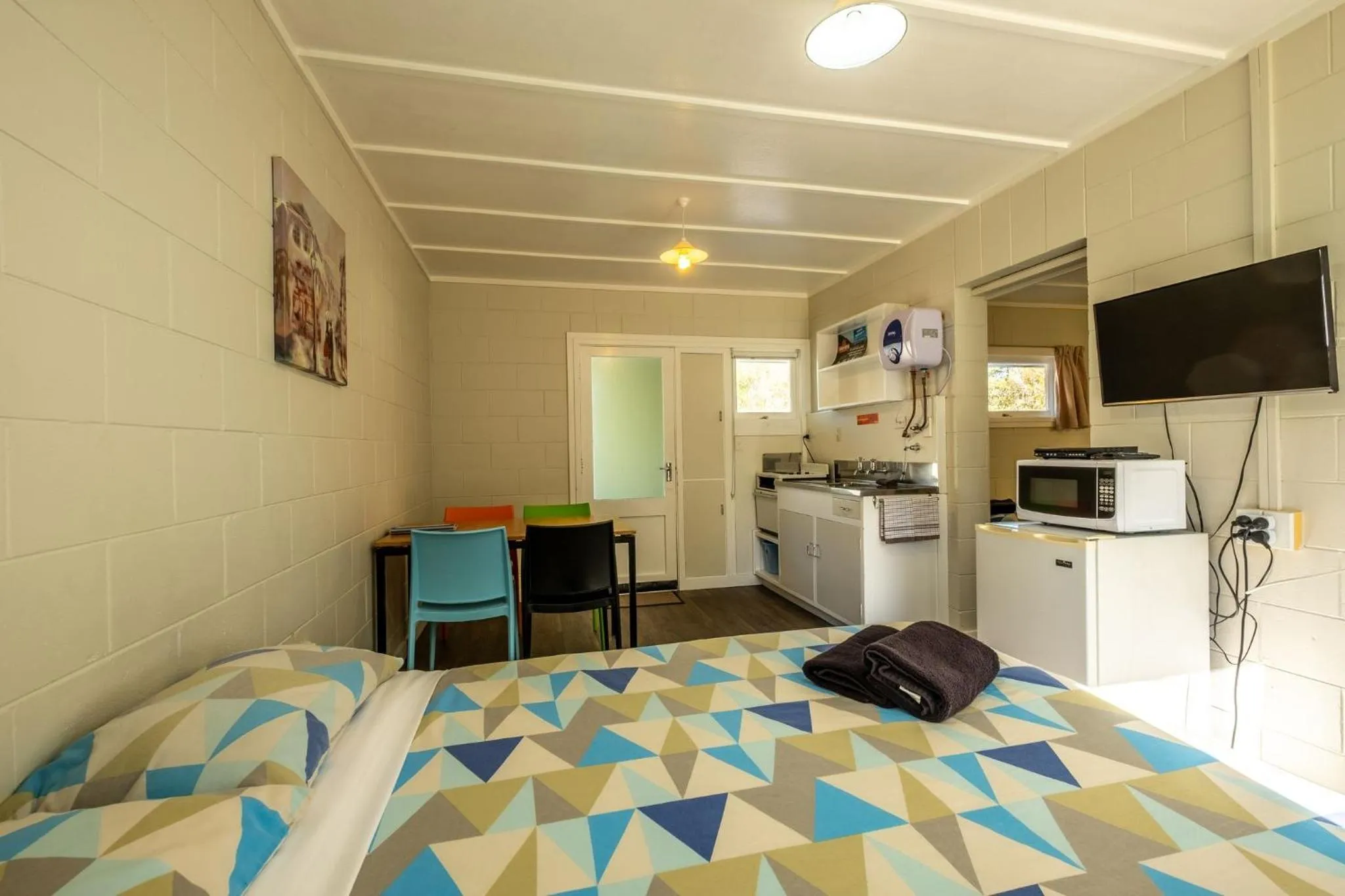 Bed in Alpine Adventure Holiday Park