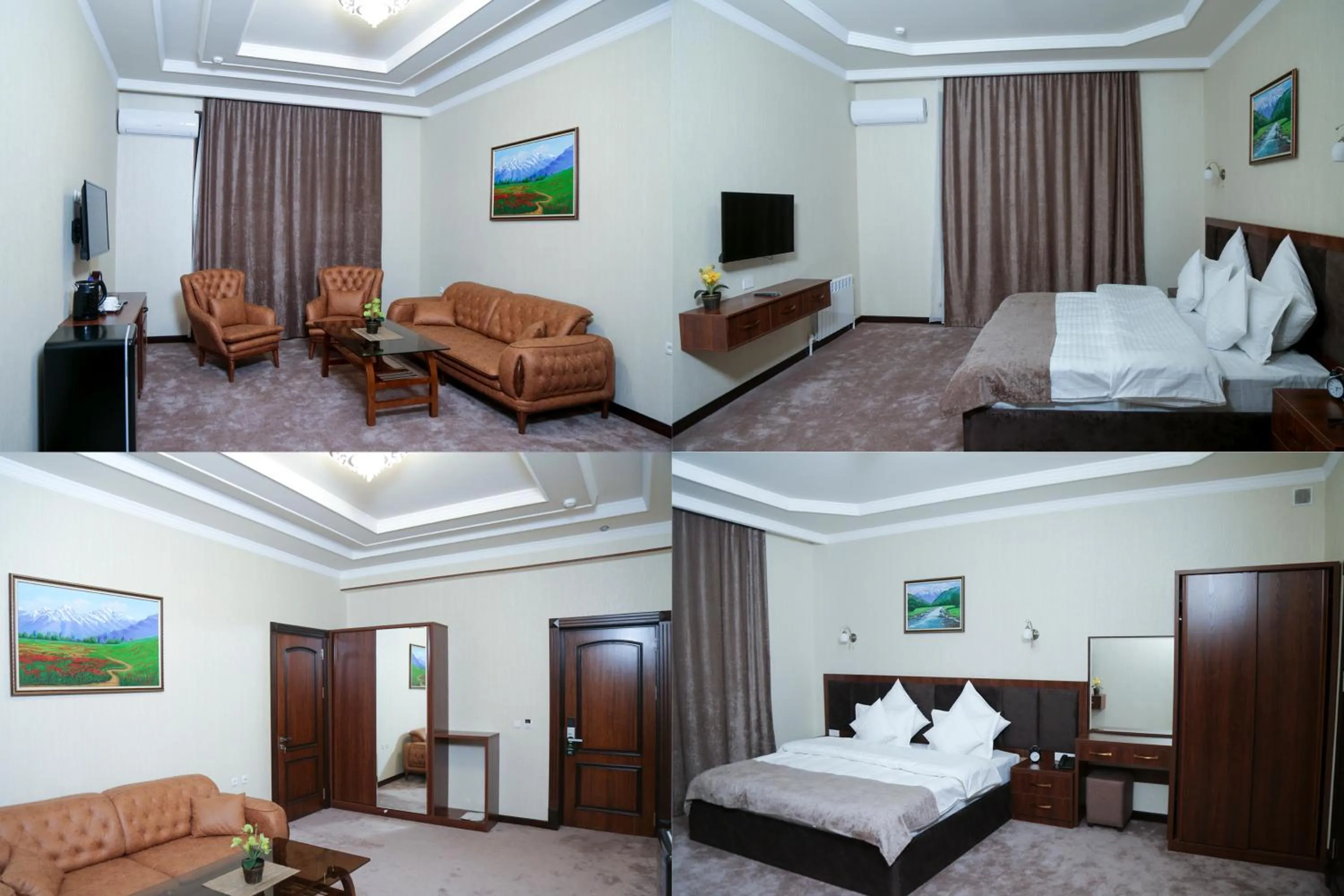 Photo of the whole room, Bed in Khan Palace Hotel