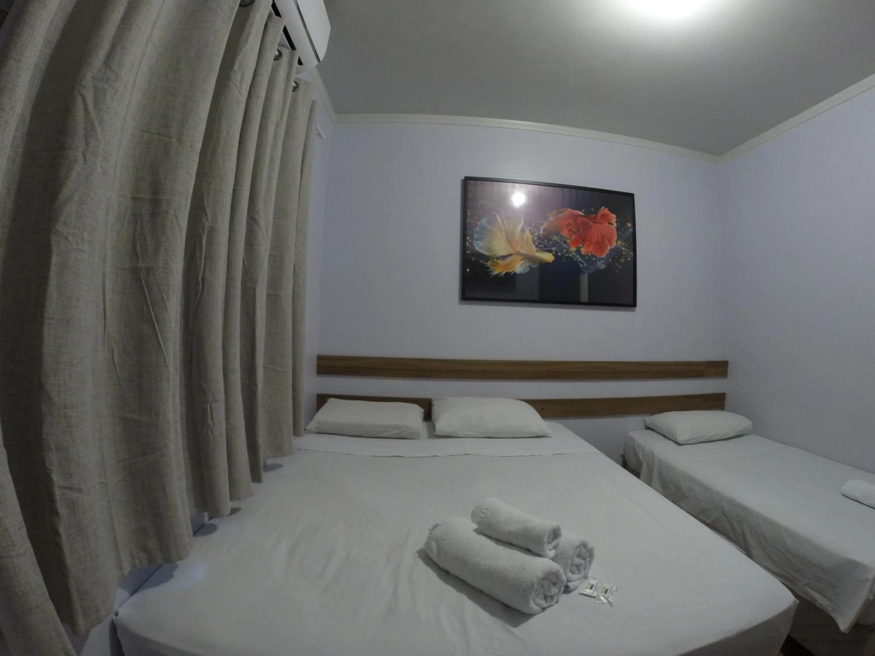 Bed in POUSADA EVELINA