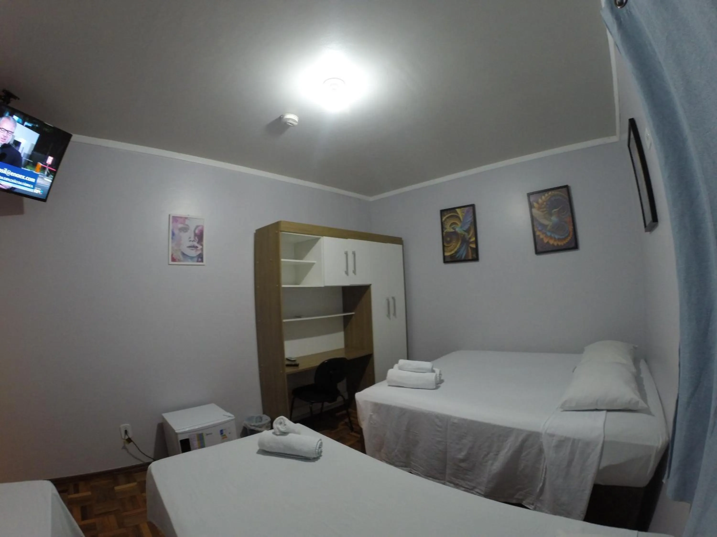 Bed in POUSADA EVELINA