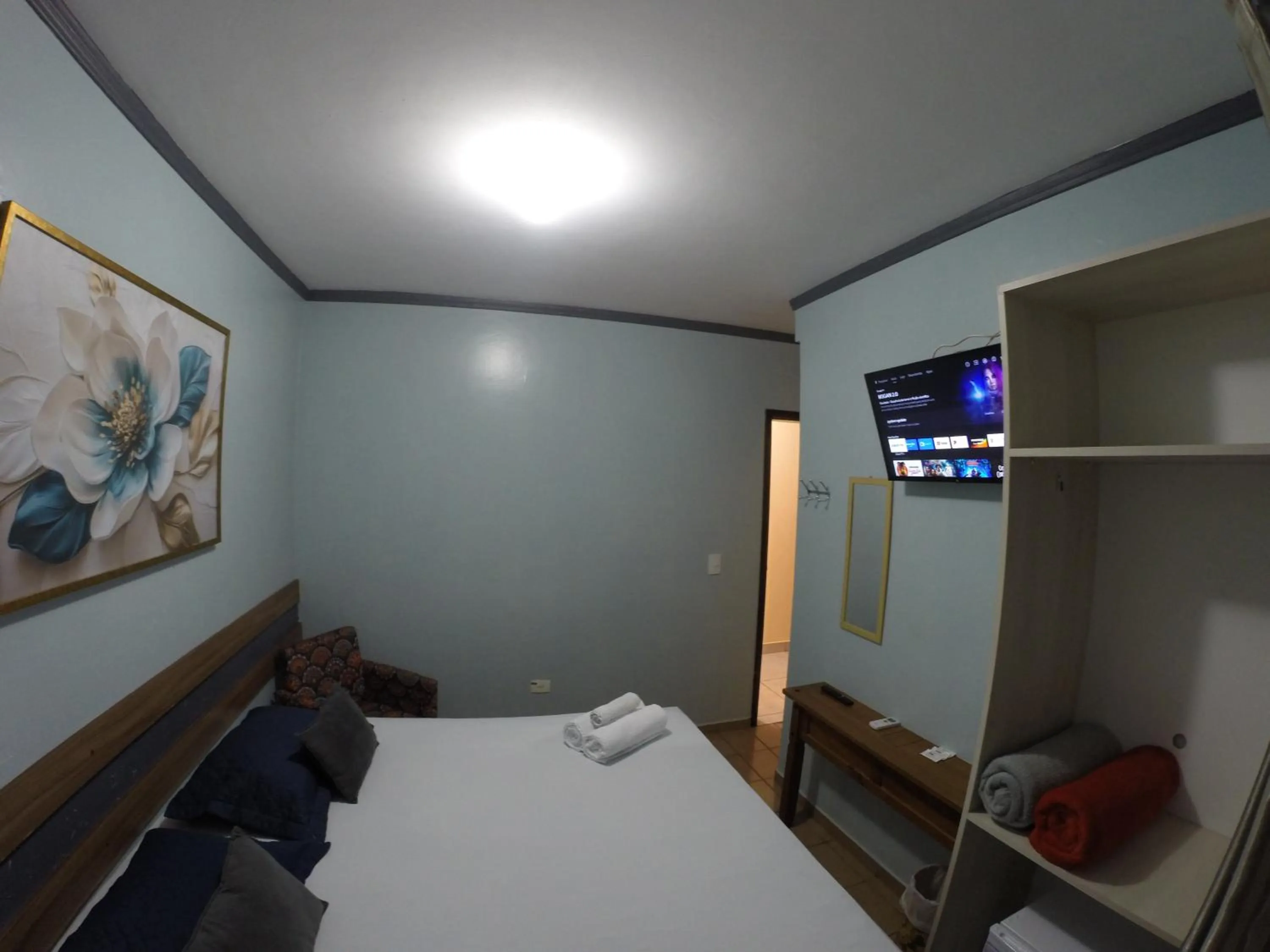 Bed in POUSADA EVELINA