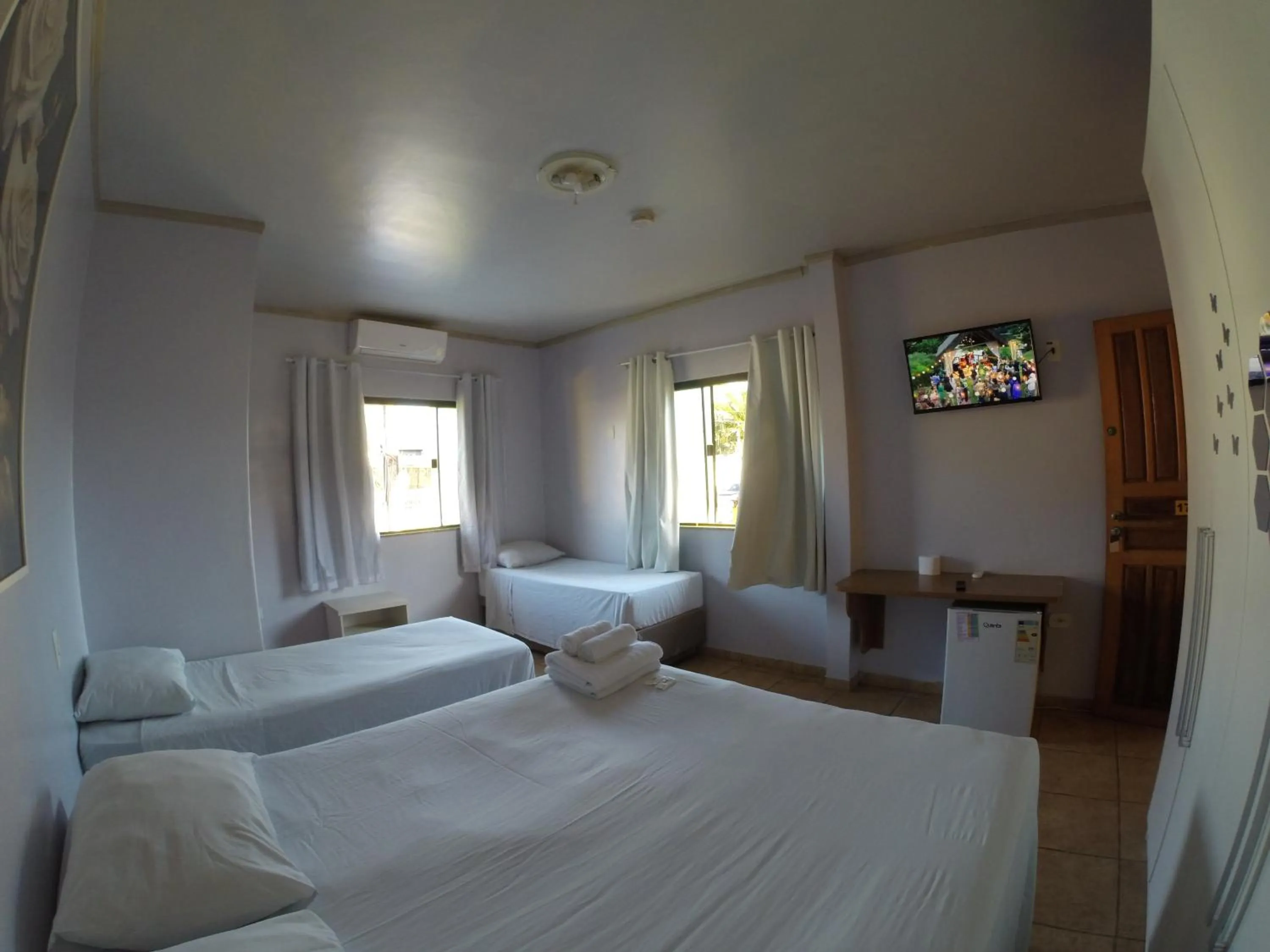 Bed in POUSADA EVELINA