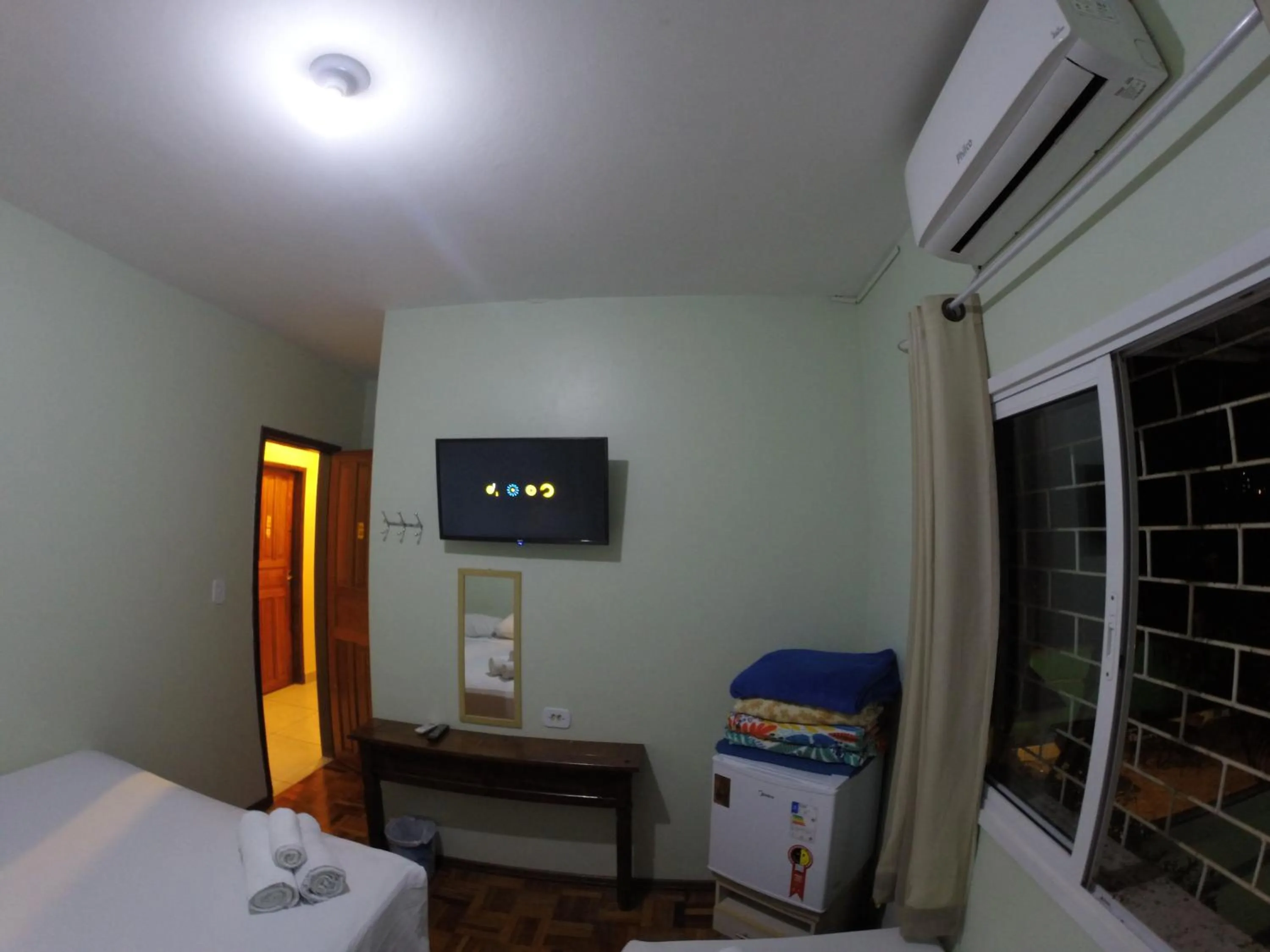 Bed in POUSADA EVELINA