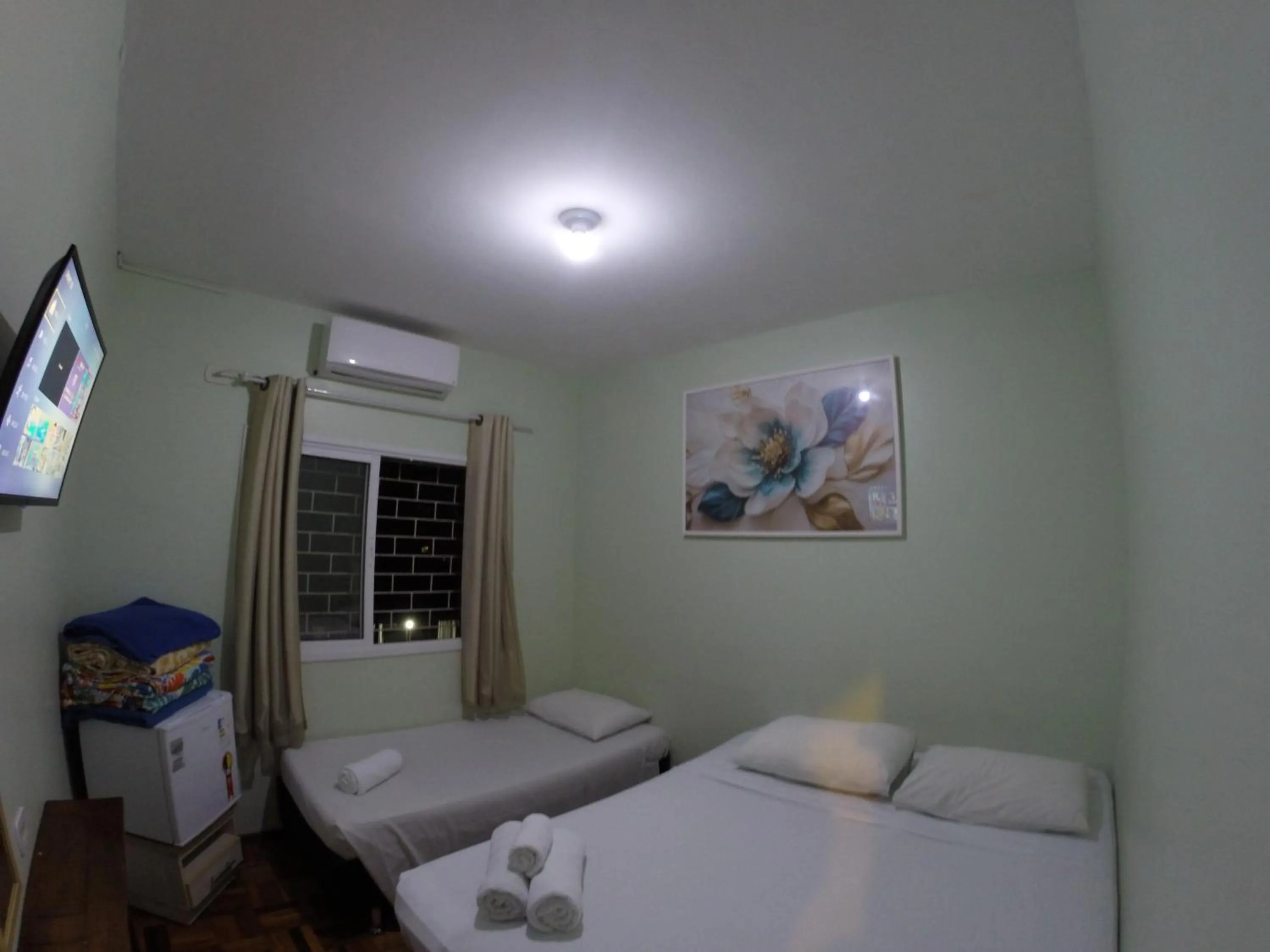 Bed in POUSADA EVELINA