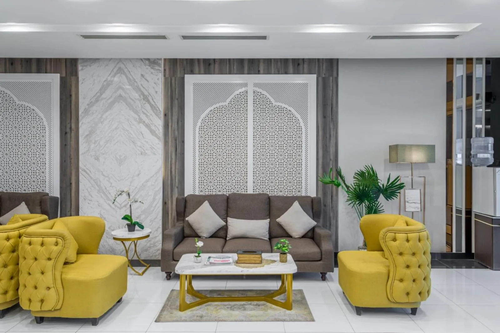 Lobby or reception in Afaq Tower