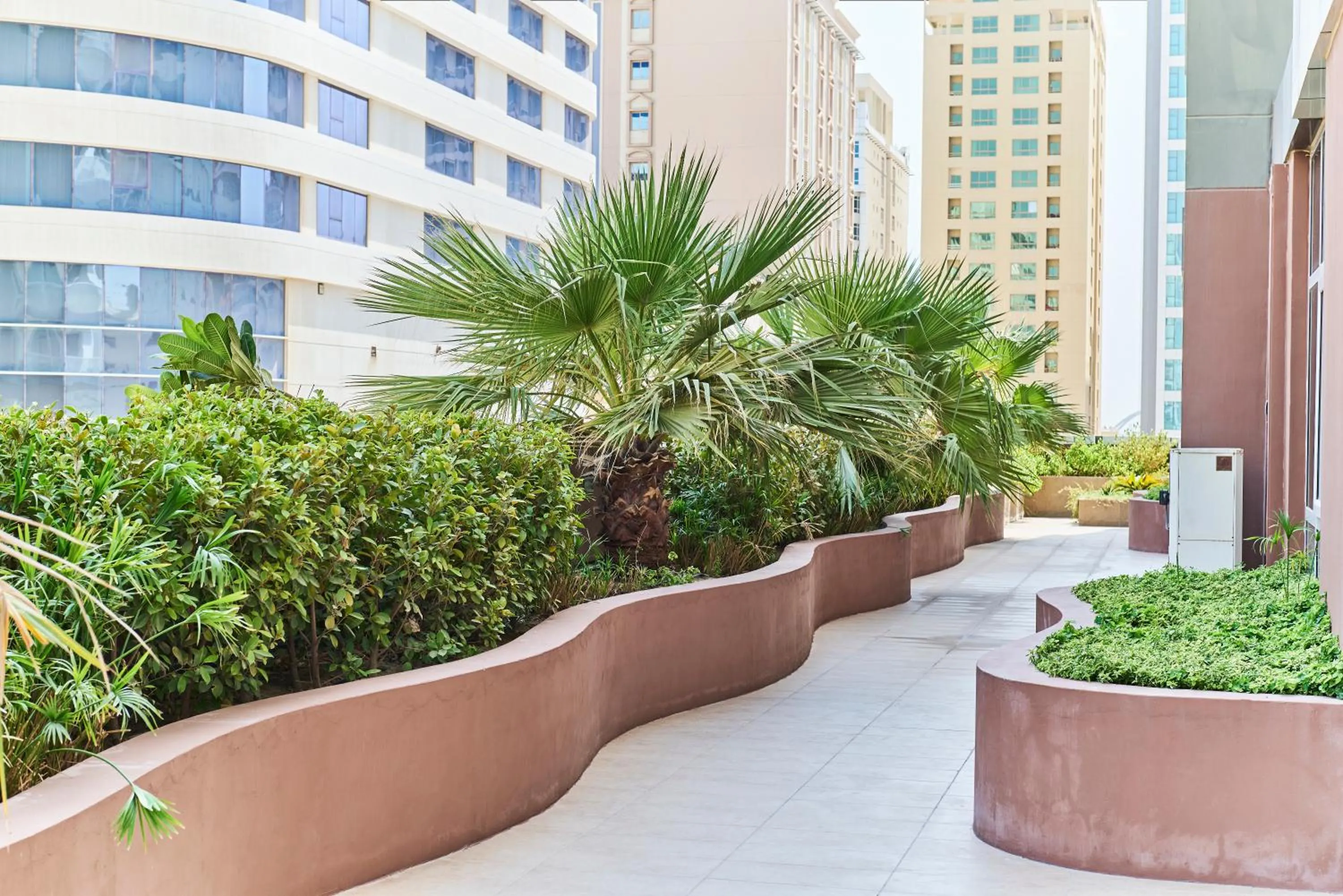 Garden view in Afaq Tower