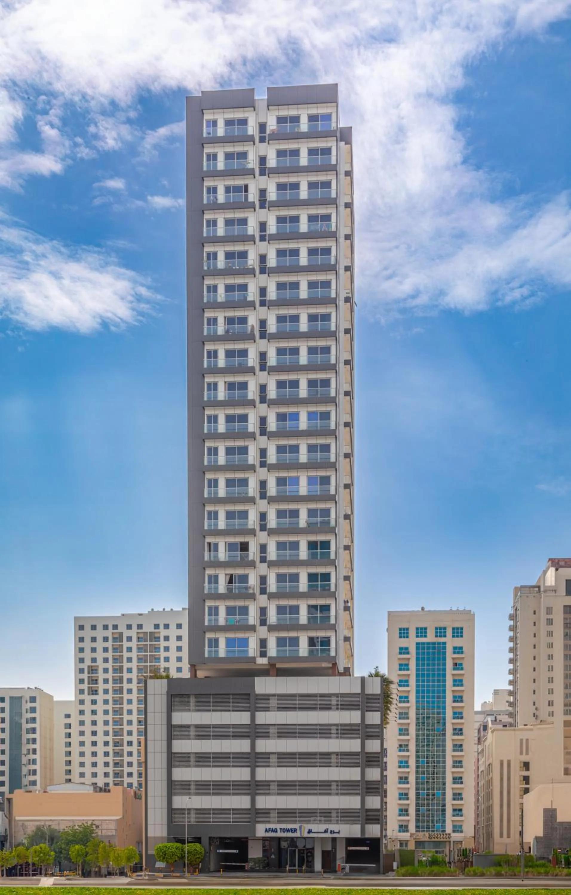 Property building in Afaq Tower