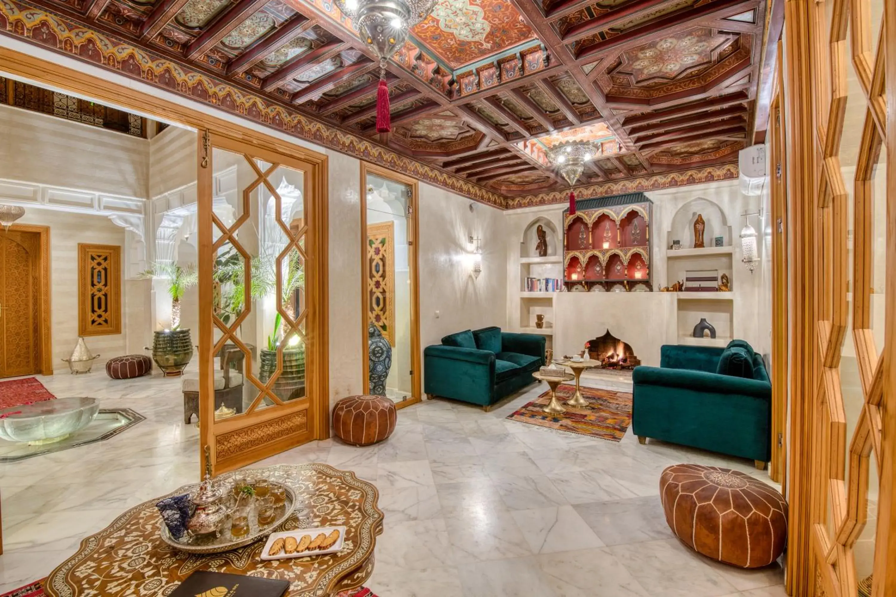 Living room in Palais Tara & Spa Living room in Palais Tara & Spa