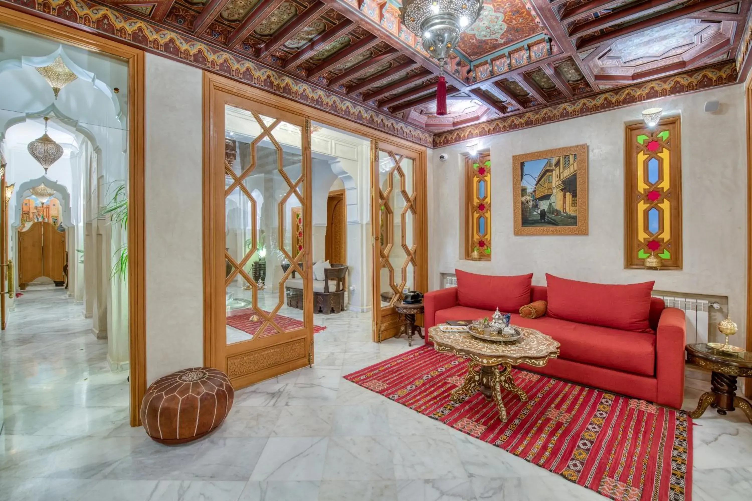 Living room in Palais Tara & Spa Living room in Palais Tara & Spa