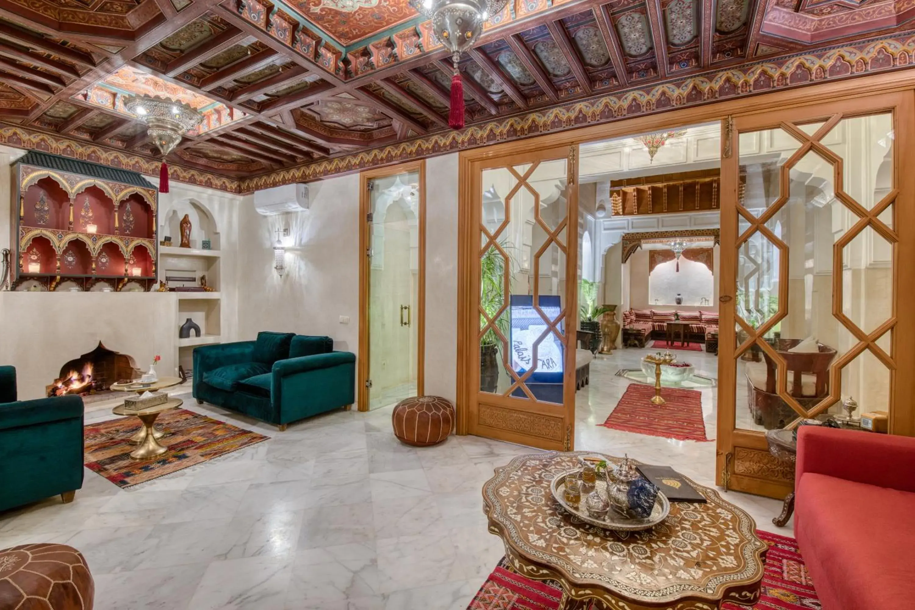 Living room in Palais Tara & Spa Living room in Palais Tara & Spa