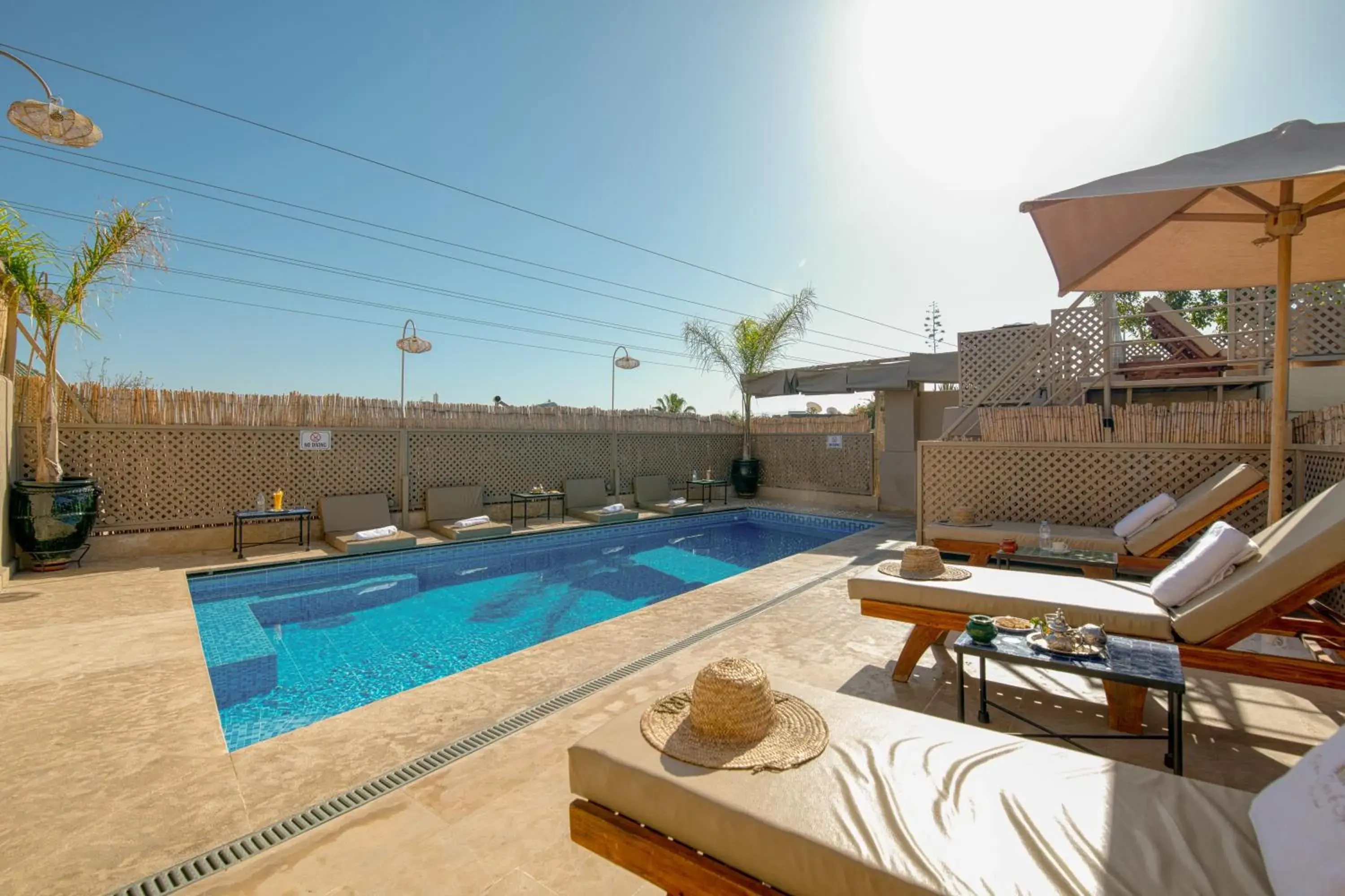 Swimming pool in Palais Tara & Spa Swimming pool in Palais Tara & Spa