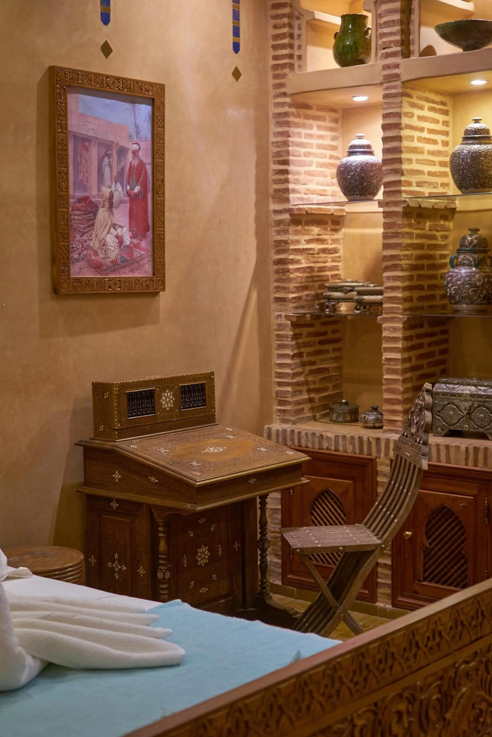 Decorative detail in Taj Sofia & Spa Luxury Private Villa