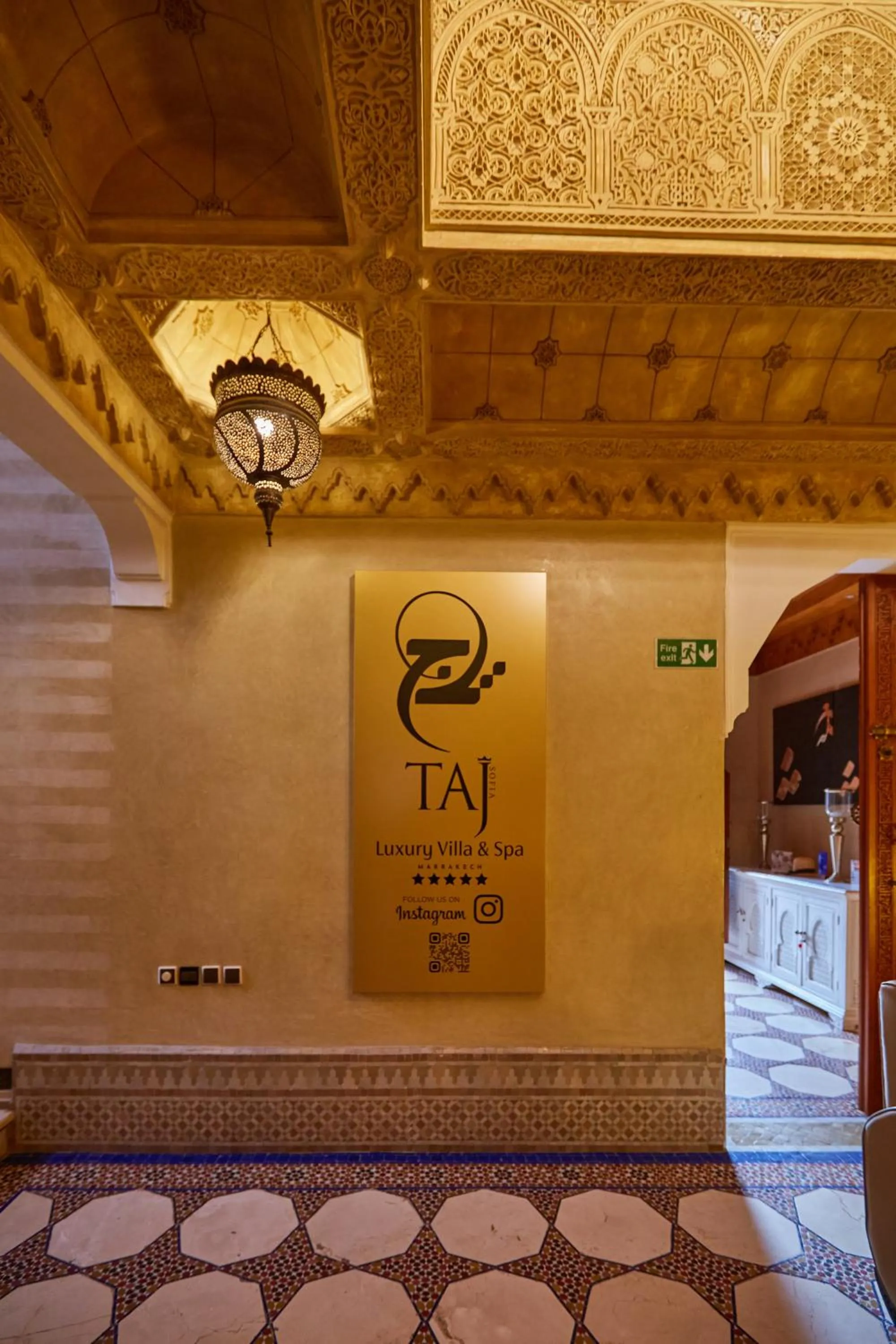 Property logo or sign in Taj Sofia & Spa Luxury Private Villa